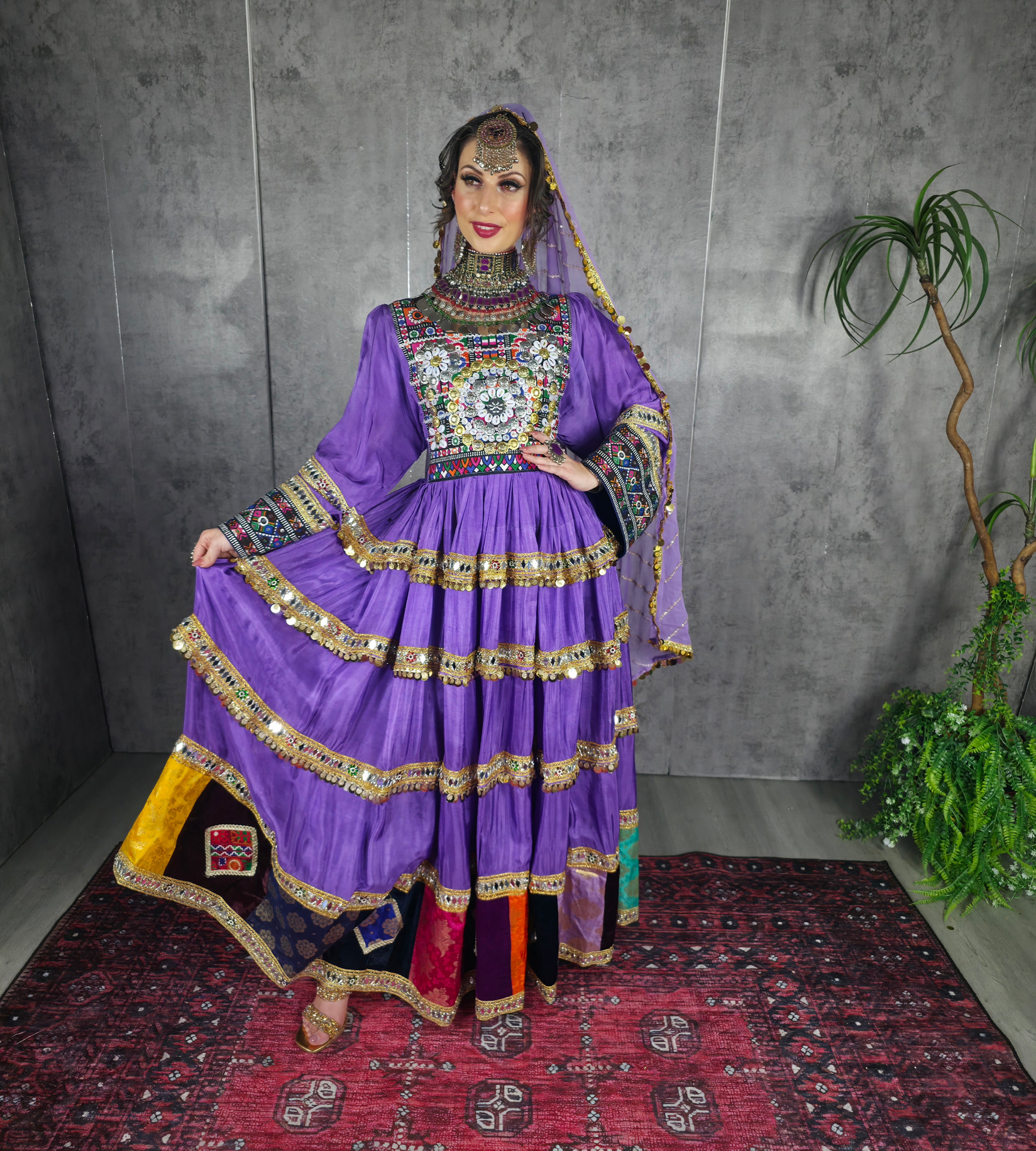 Light Purple Shisha Dress