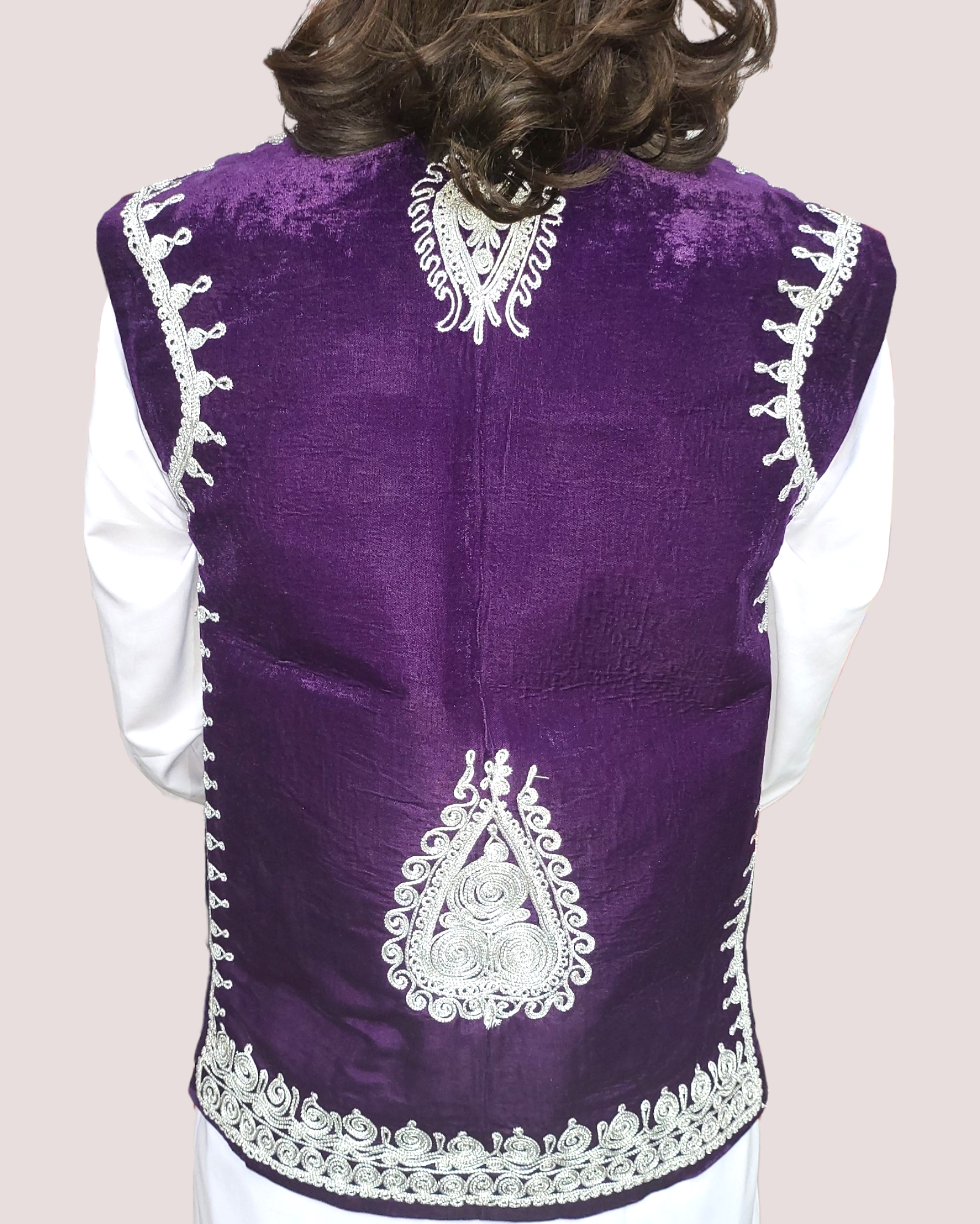 Purple Velvet Charma Dozi Vest