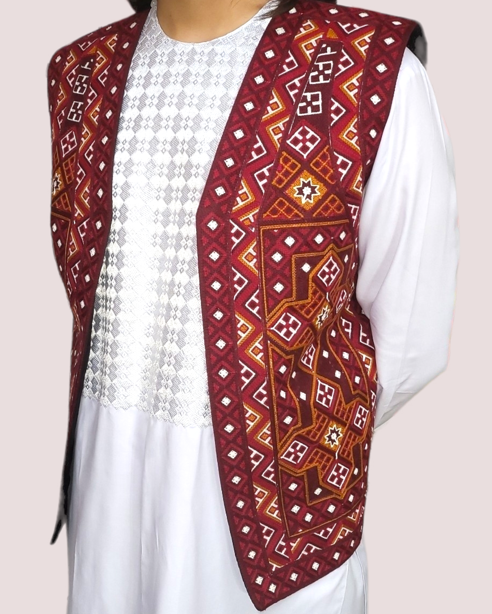 Maroon Colours Vest