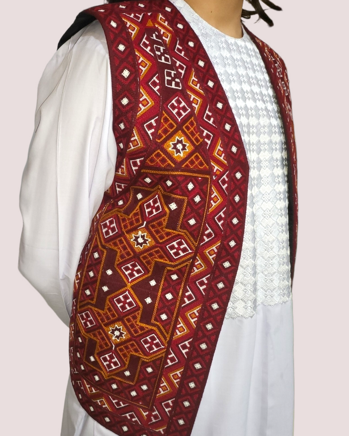 Maroon Colours Vest