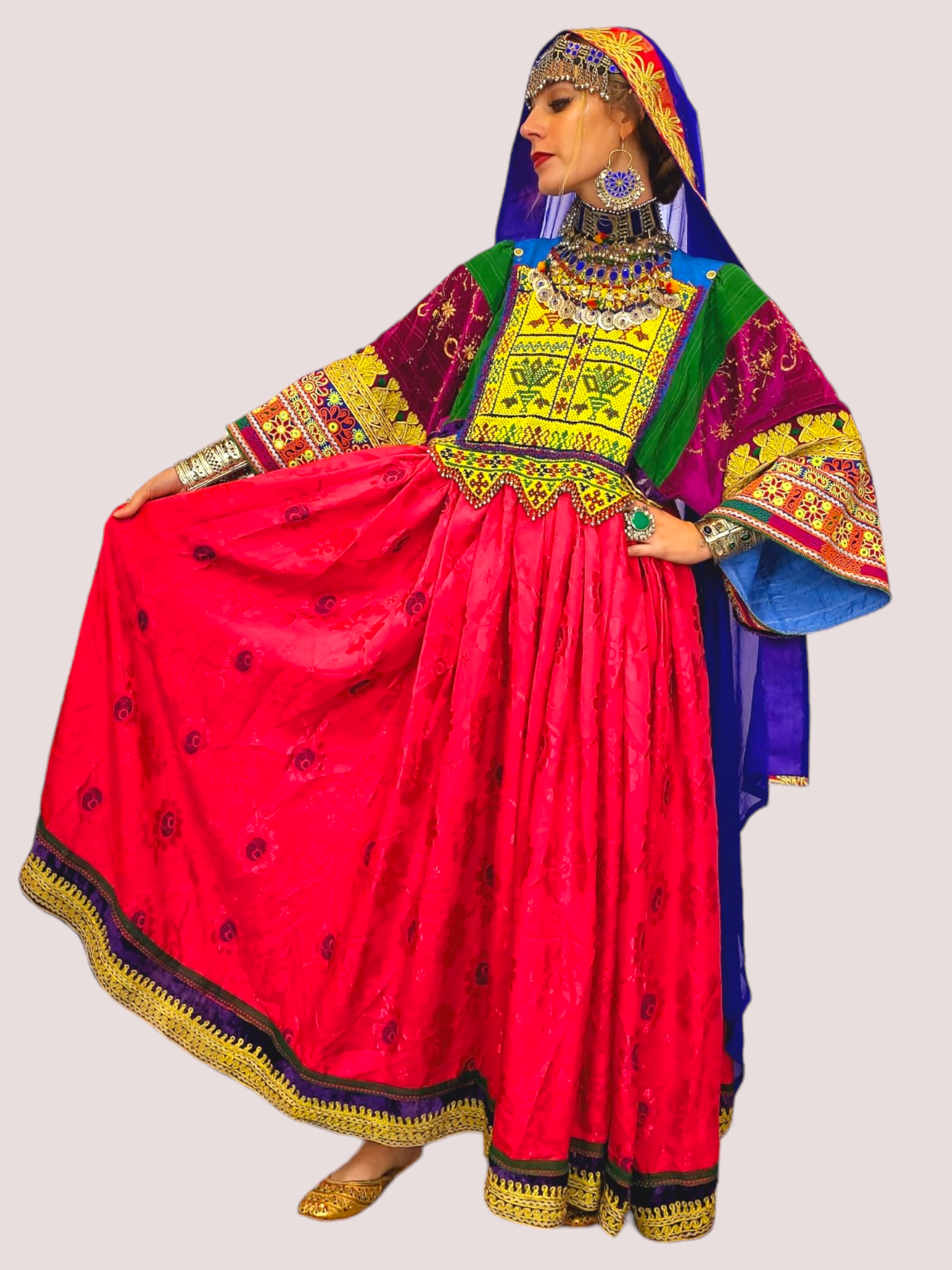 Vintage Mora Dozi Kuchi Dress