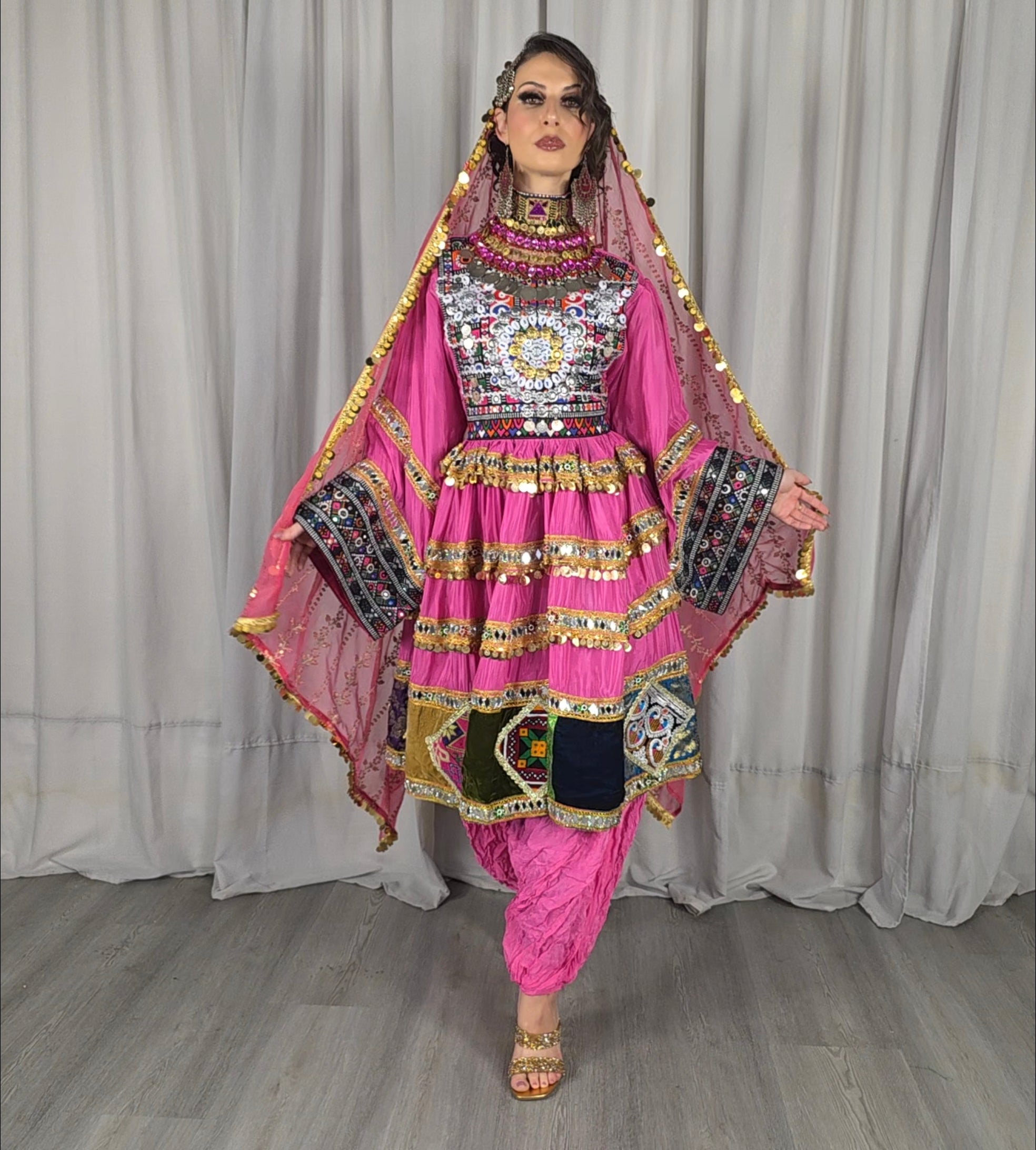 Pink Shisha Short Dress