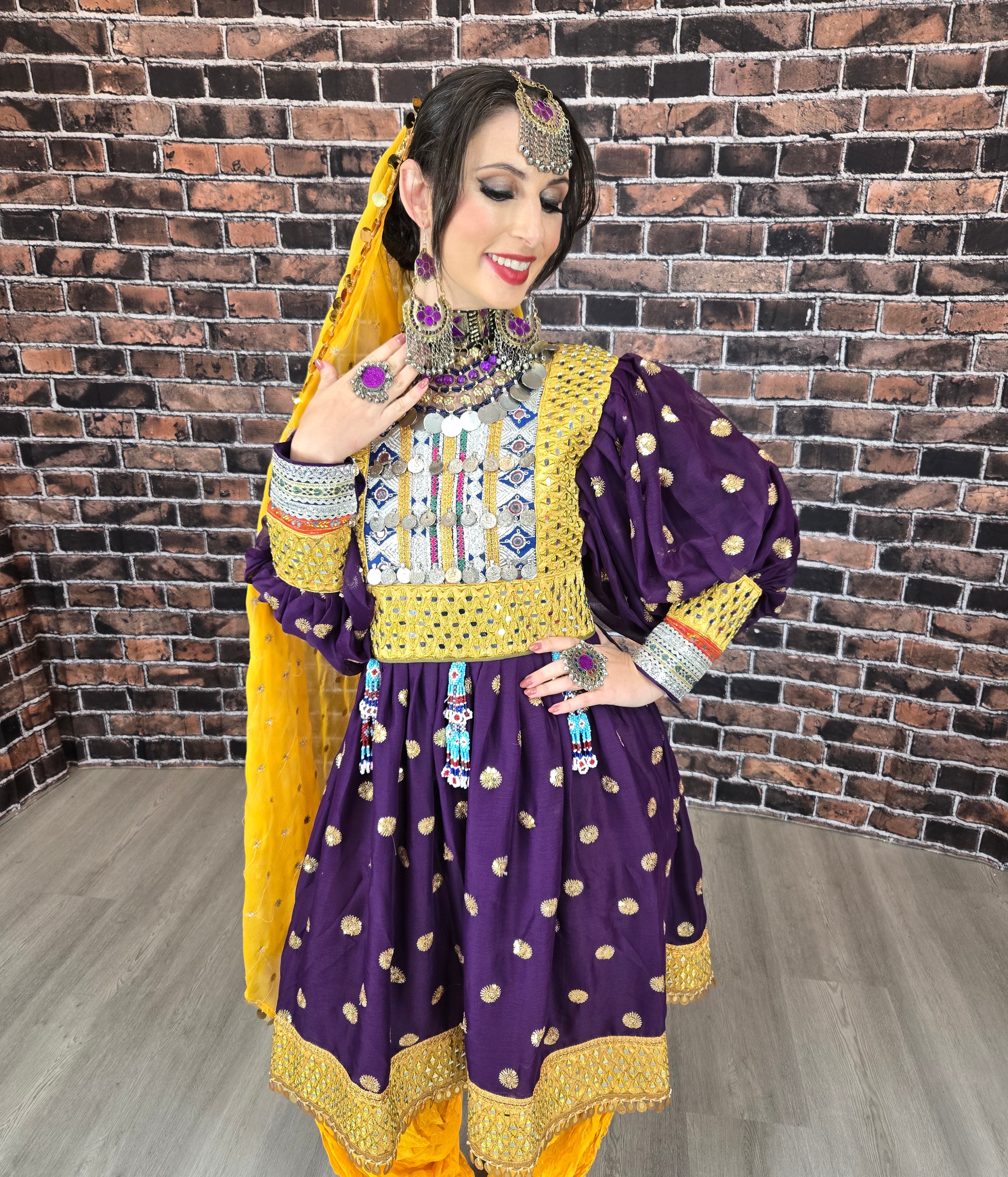 Purple Khaal Dress