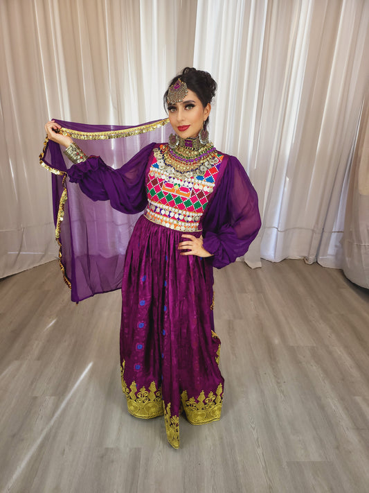 Purple Gule Bakhmal