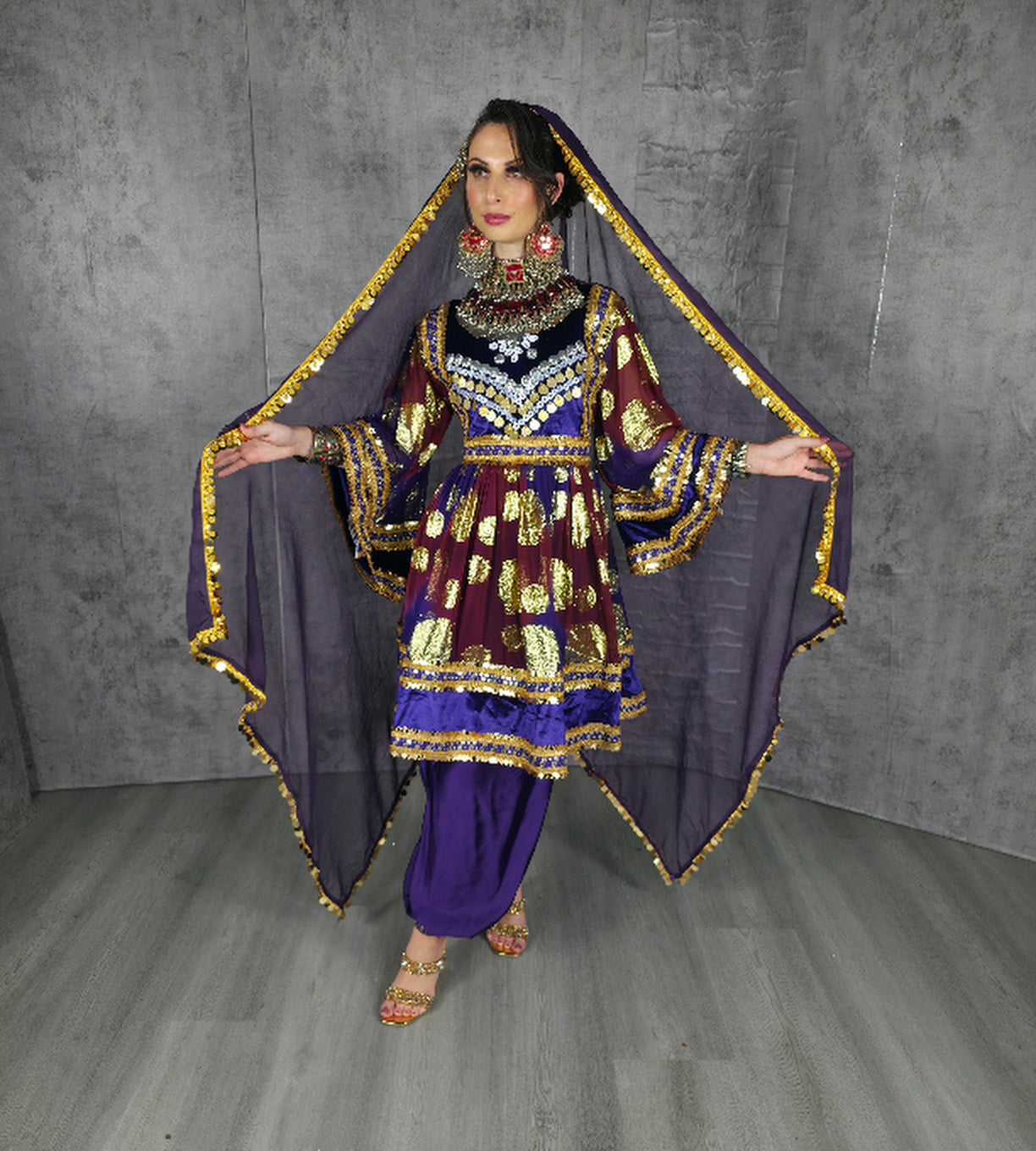 Maroon/Purple Barosha