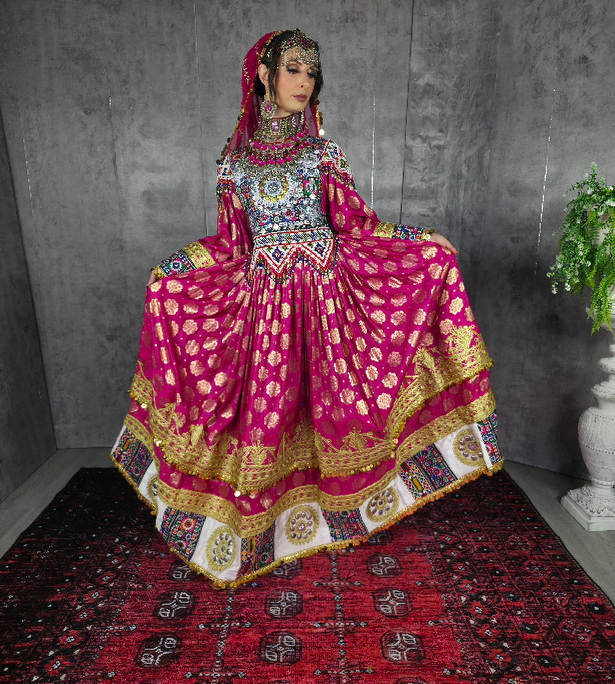 Gulabi Plate Dress