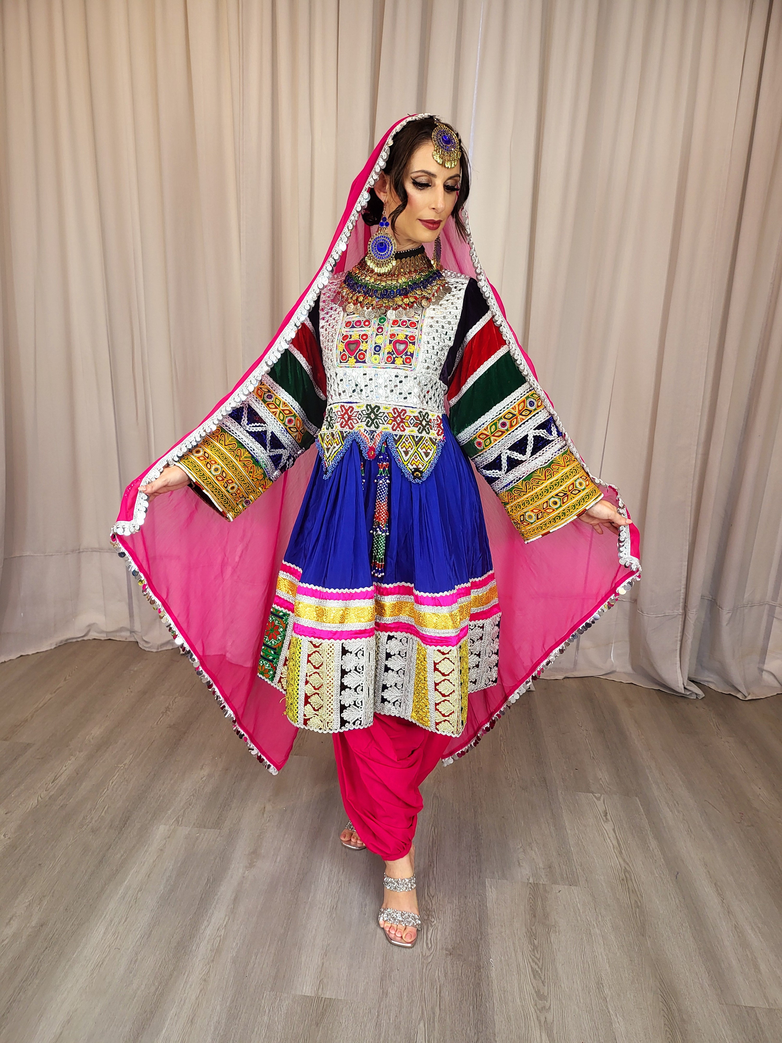 Blue Laila Meten Dress