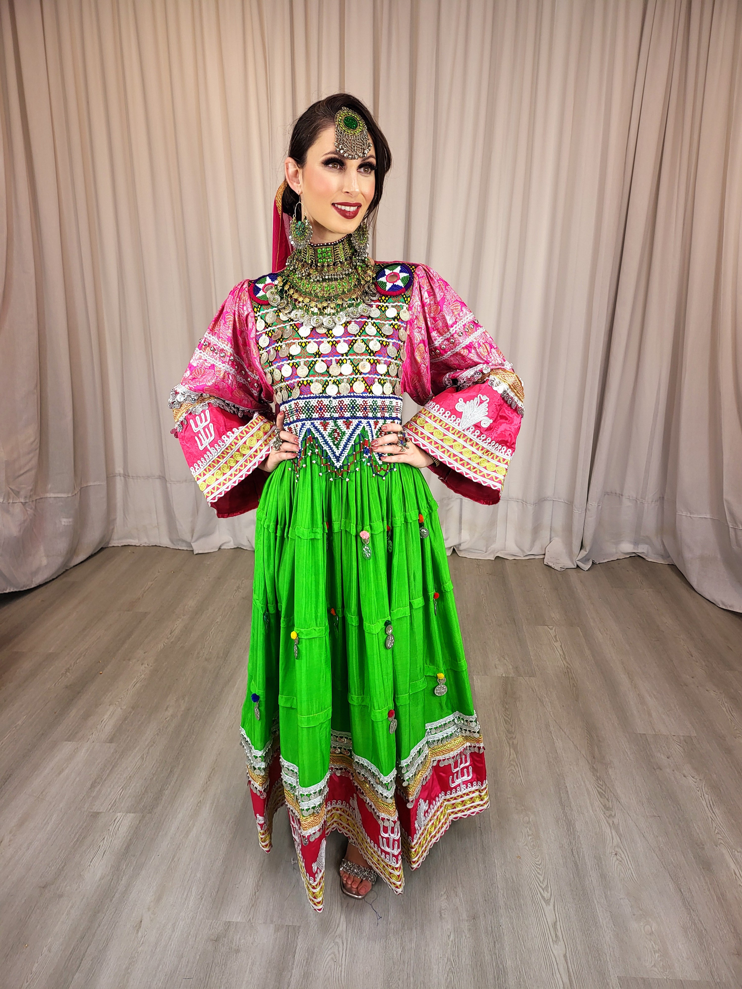 Light Green Powli Dress