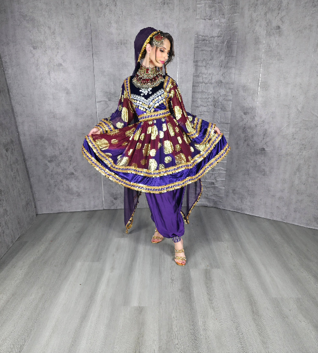 Maroon/Purple Barosha