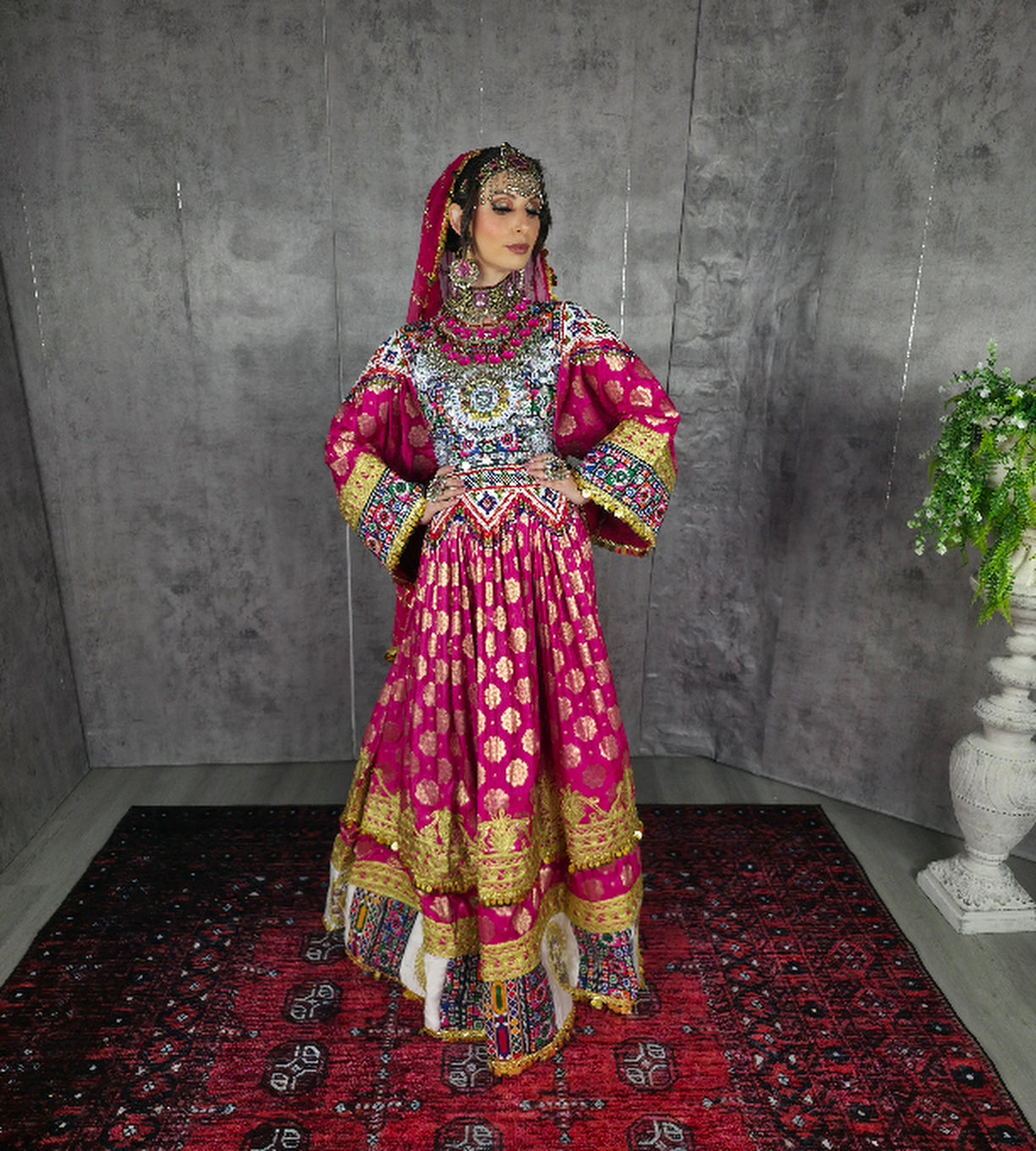 Gulabi Plate Dress