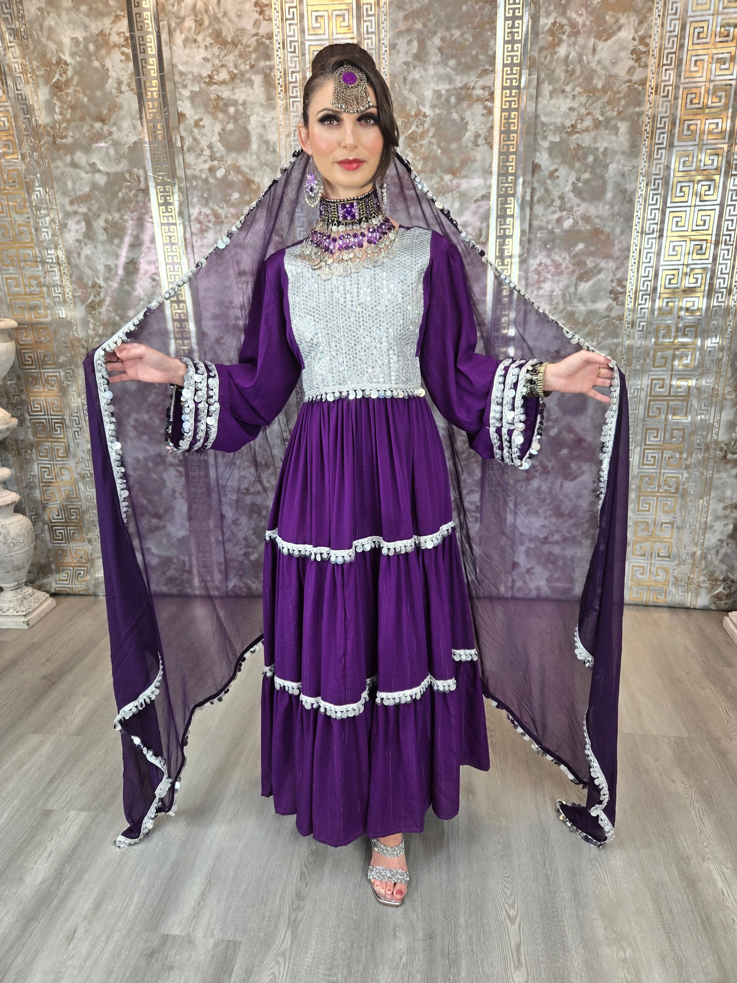Purple Khaal Dress