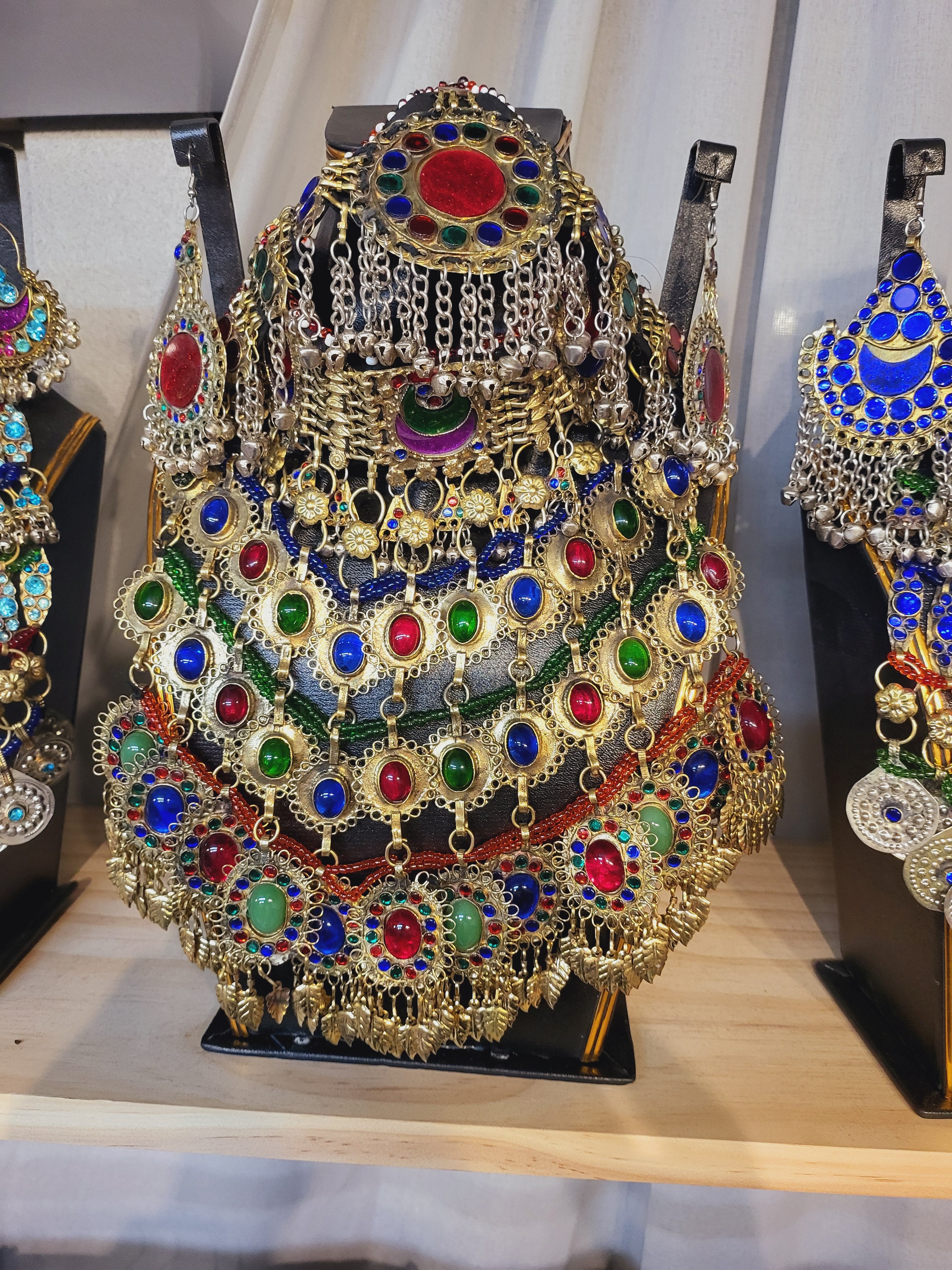 Multi Afghan Jewellery Set