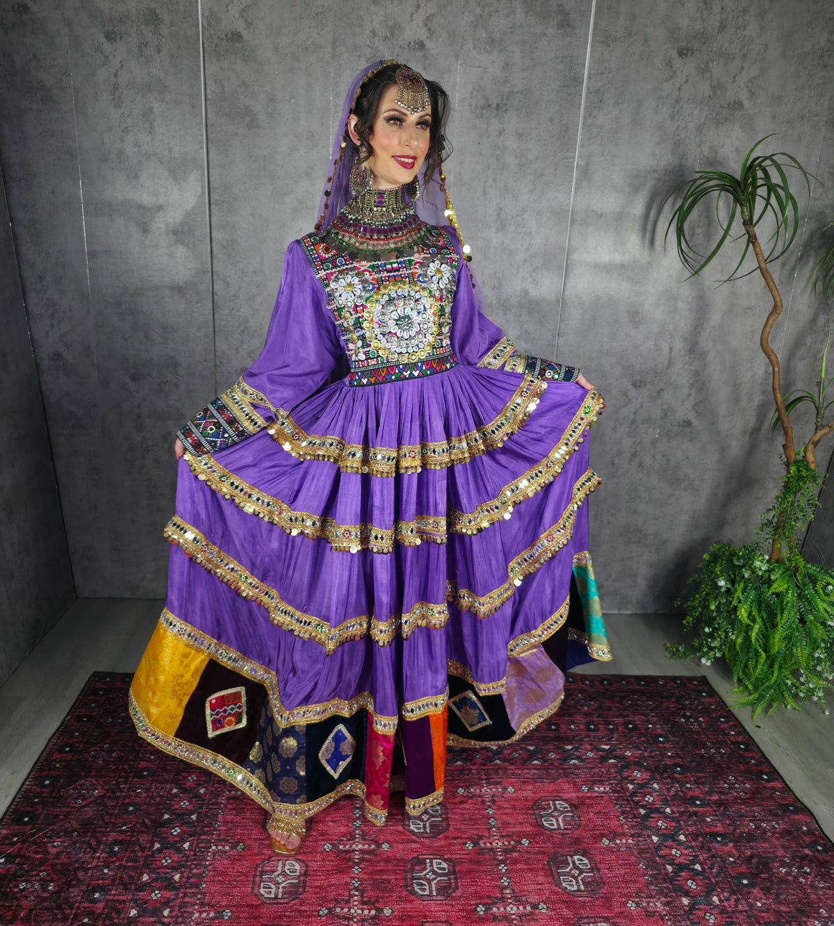 Light Purple Shisha Dress