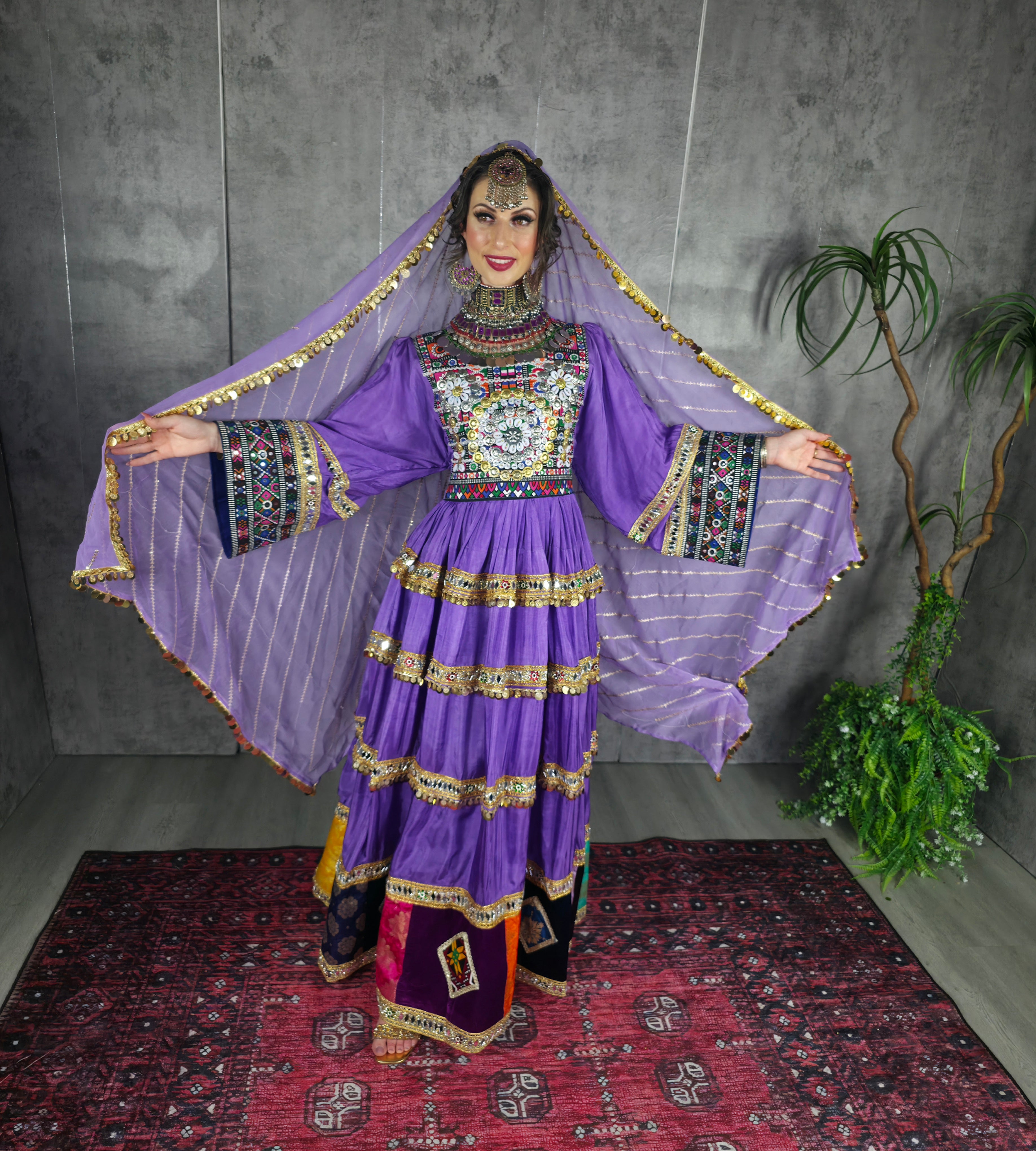 Light Purple Shisha Dress