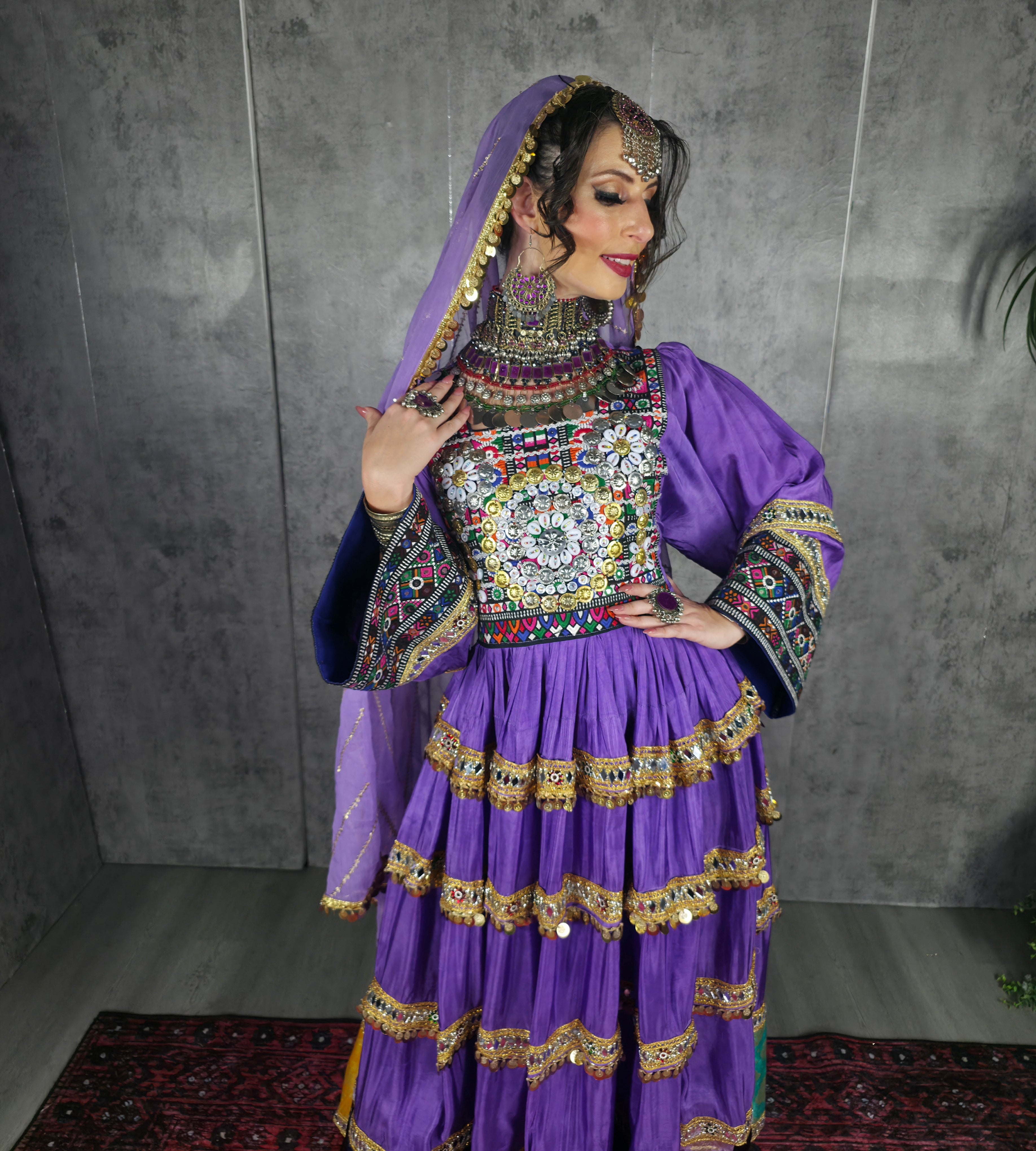 Light Purple Shisha Dress