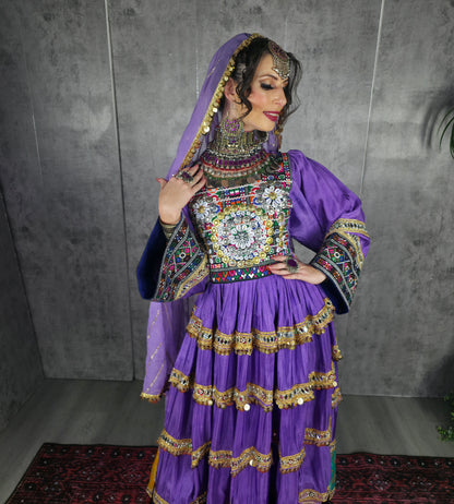 Light Purple Shisha Dress