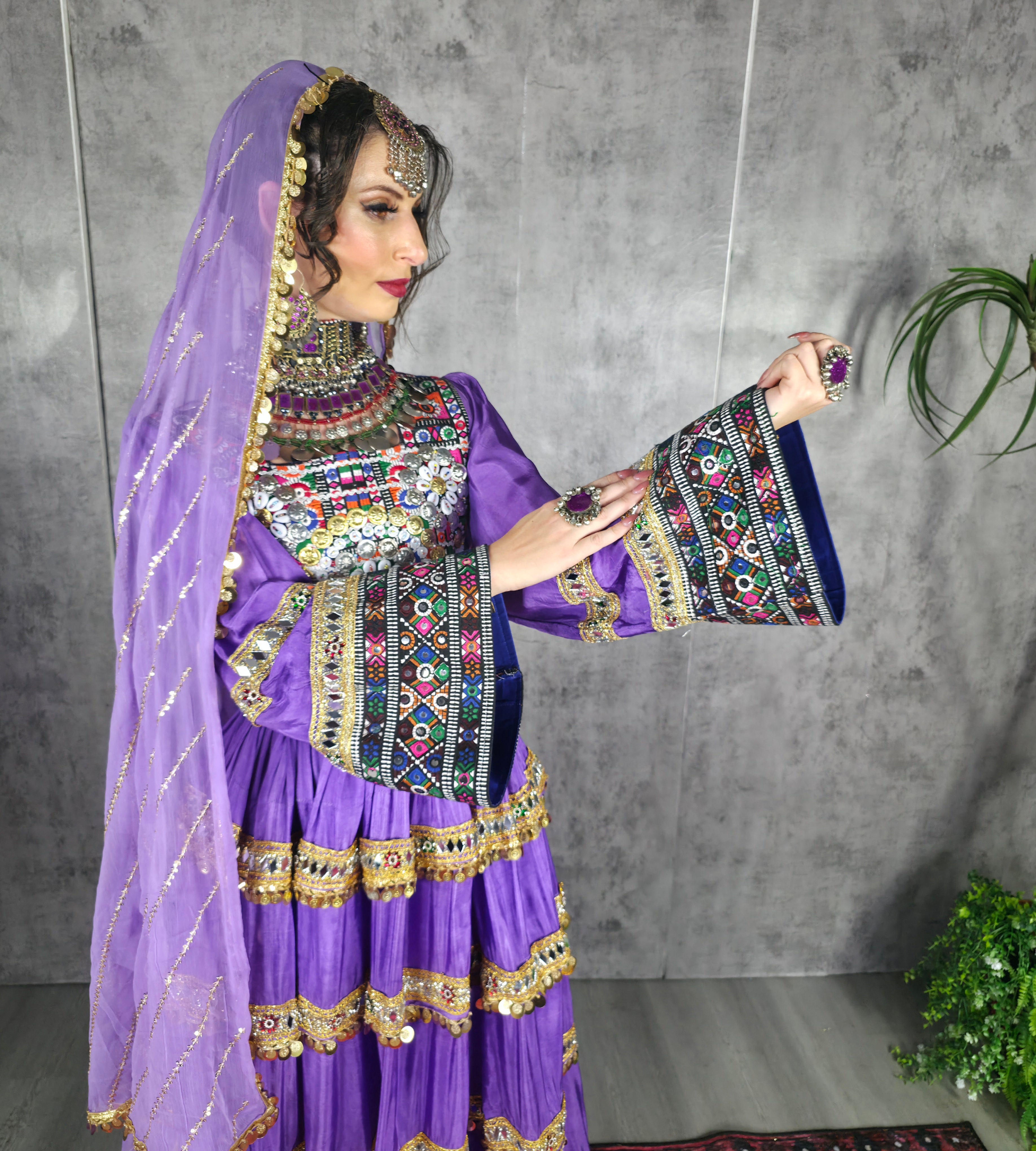 Light Purple Shisha Dress