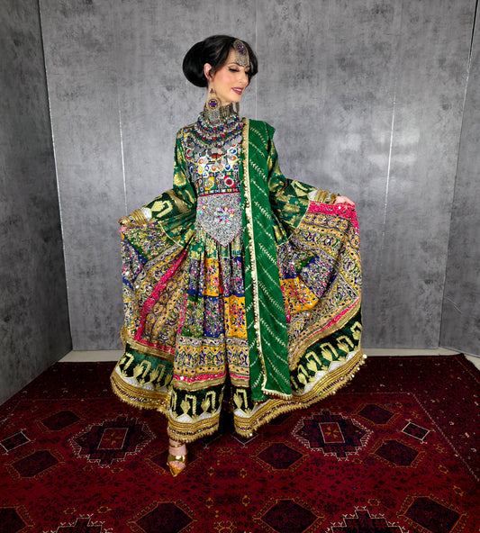 Multi Shisha Dozi Dress