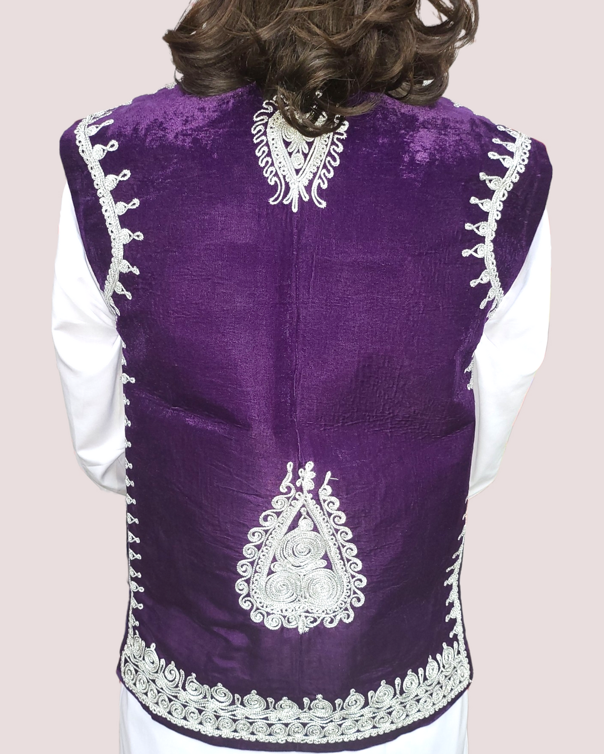 Purple Velvet Charma Dozi Vest