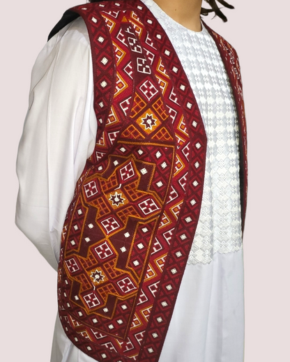 Maroon Colours Vest