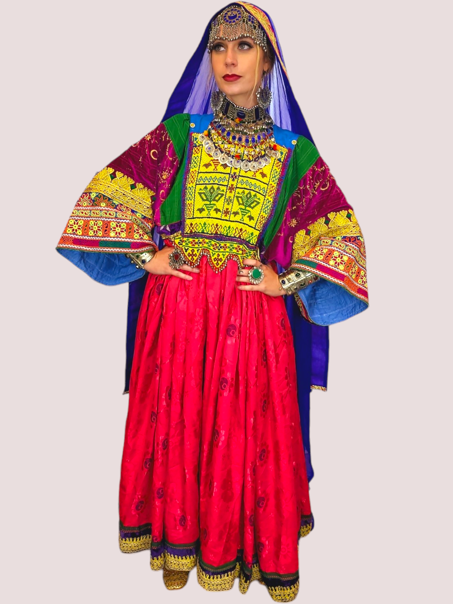 Vintage Mora Dozi Kuchi Dress