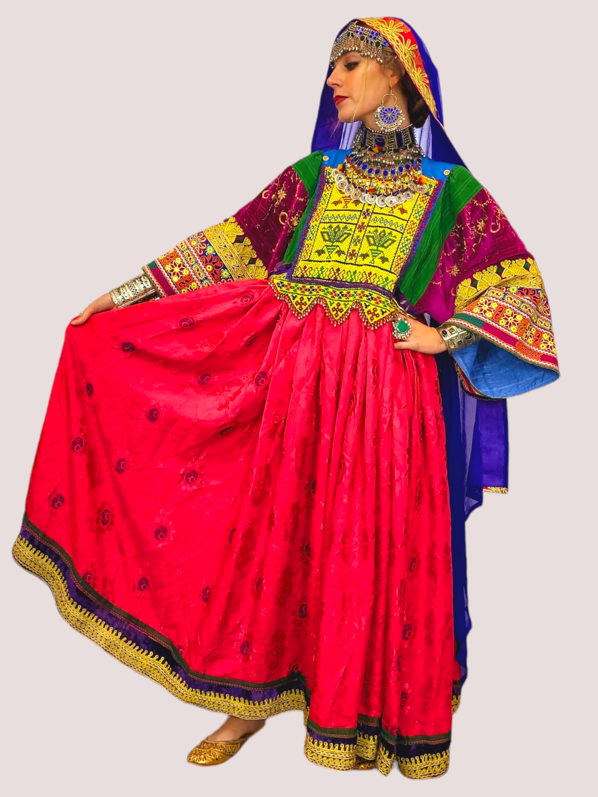 Vintage Mora Dozi Kuchi Dress