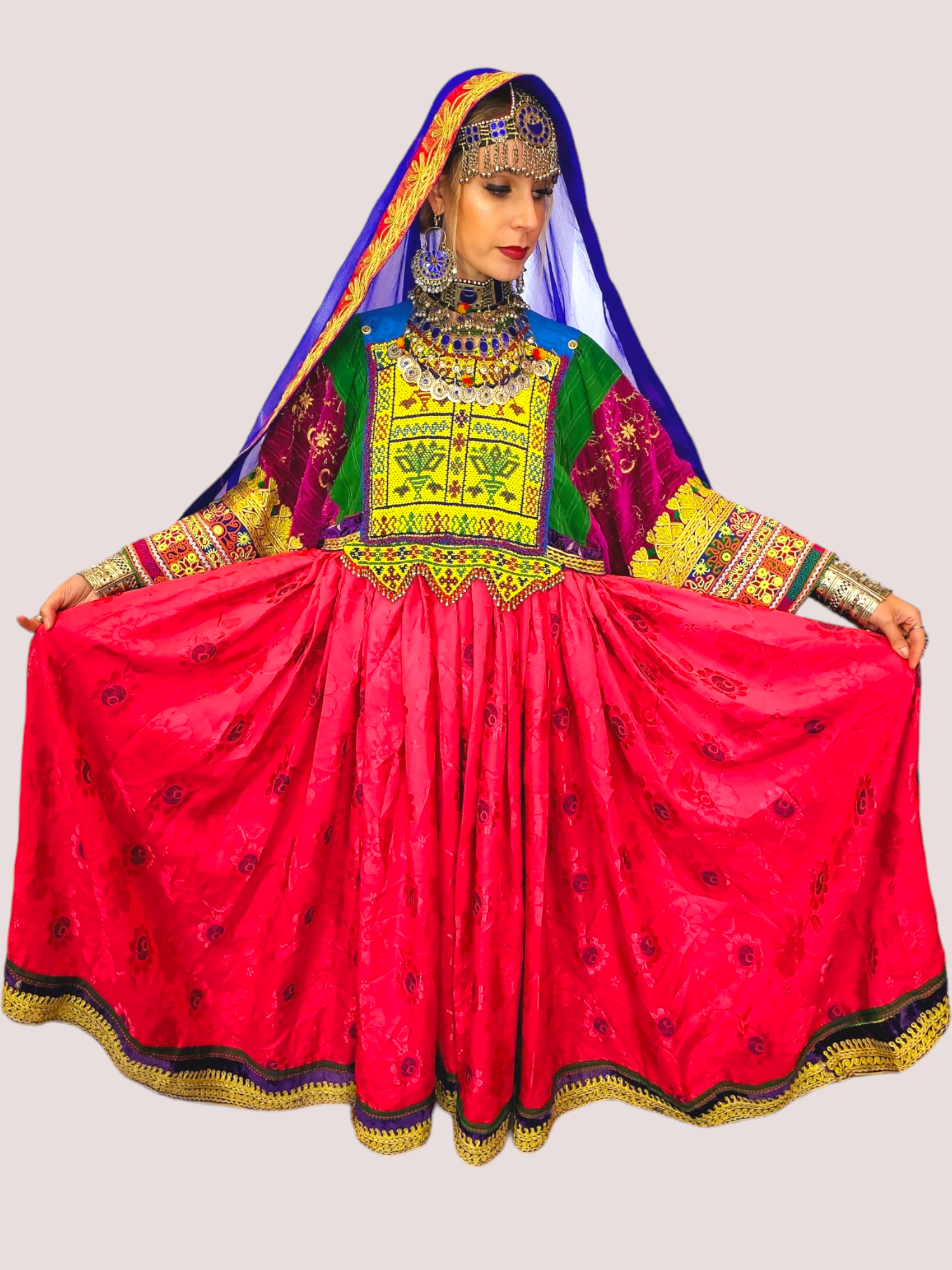 Vintage Mora Dozi Kuchi Dress