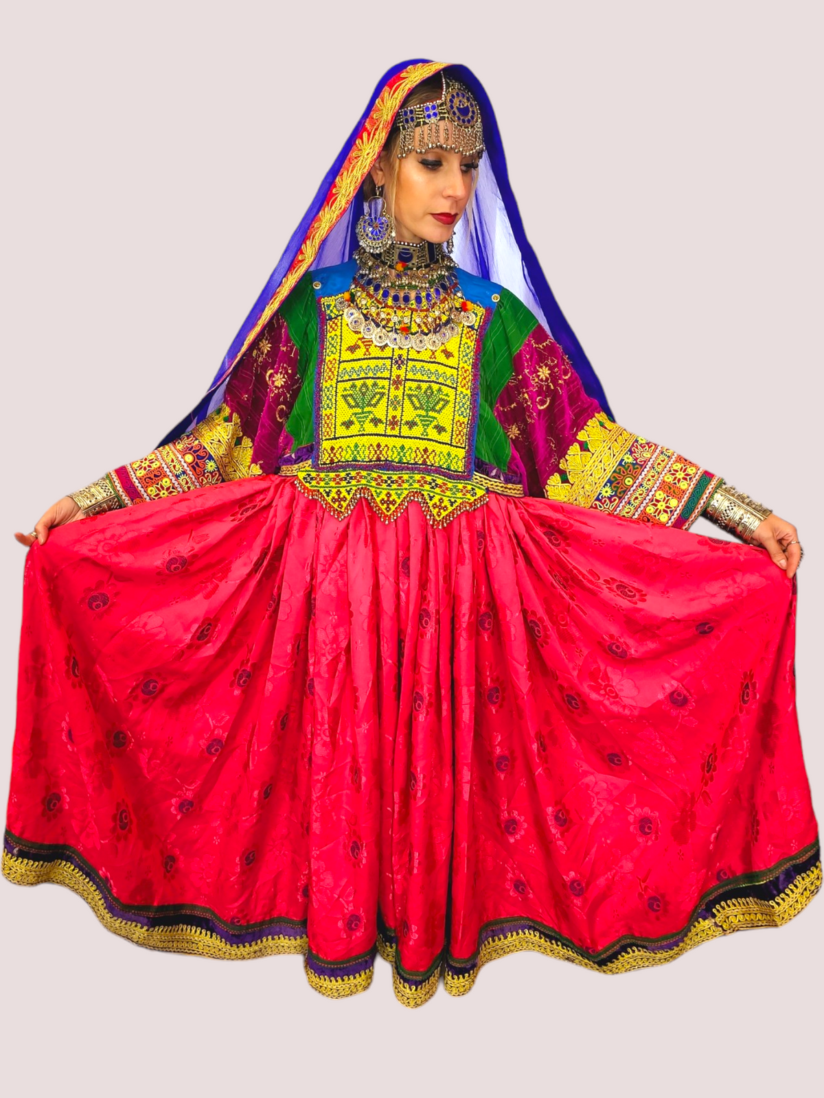 Vintage Mora Dozi Kuchi Dress