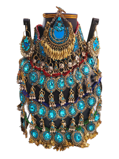 Light Blue Handmade Jewellery Set