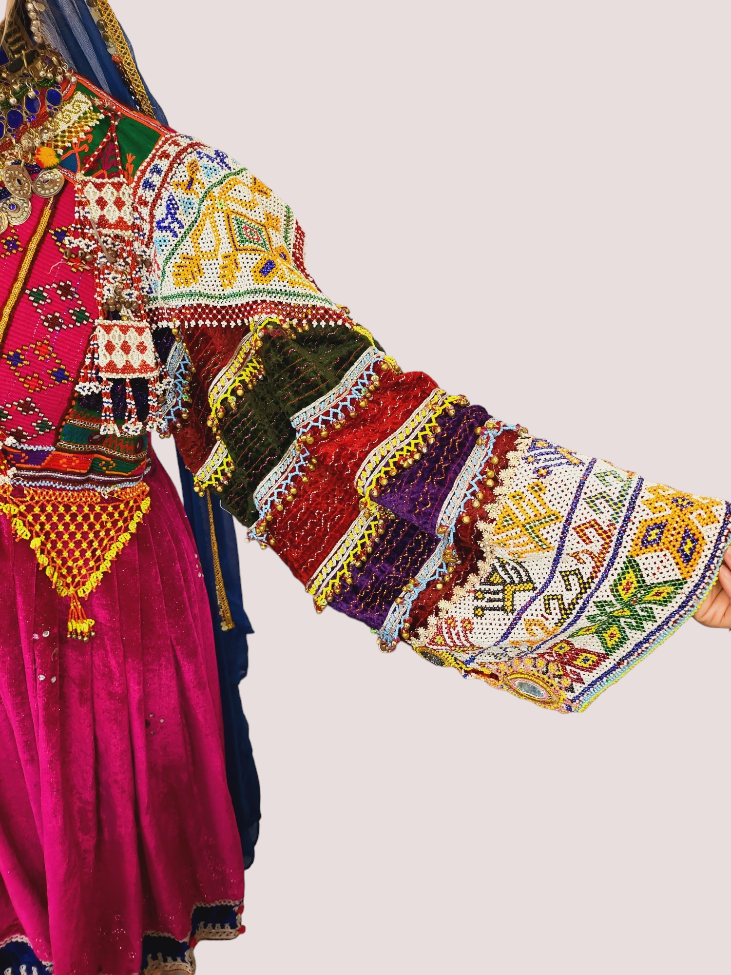 Tarbozi Bakhmal Kuchi Dress