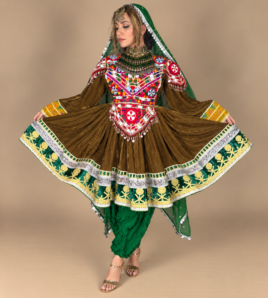 Brown Light Bakhmal