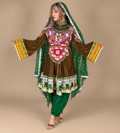 Brown Light Bakhmal