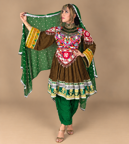 Brown Light Bakhmal