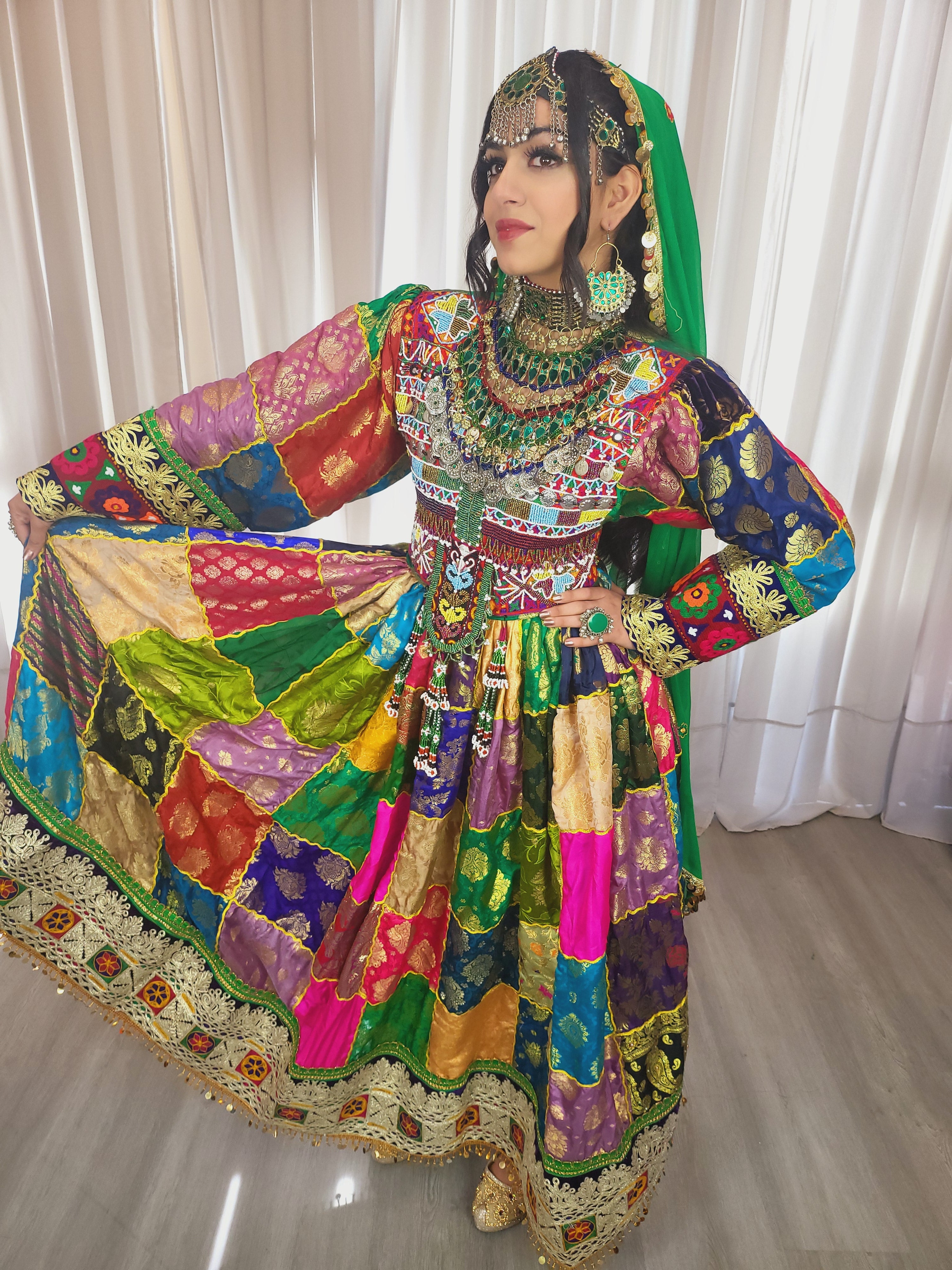 Multi Banaras Dress