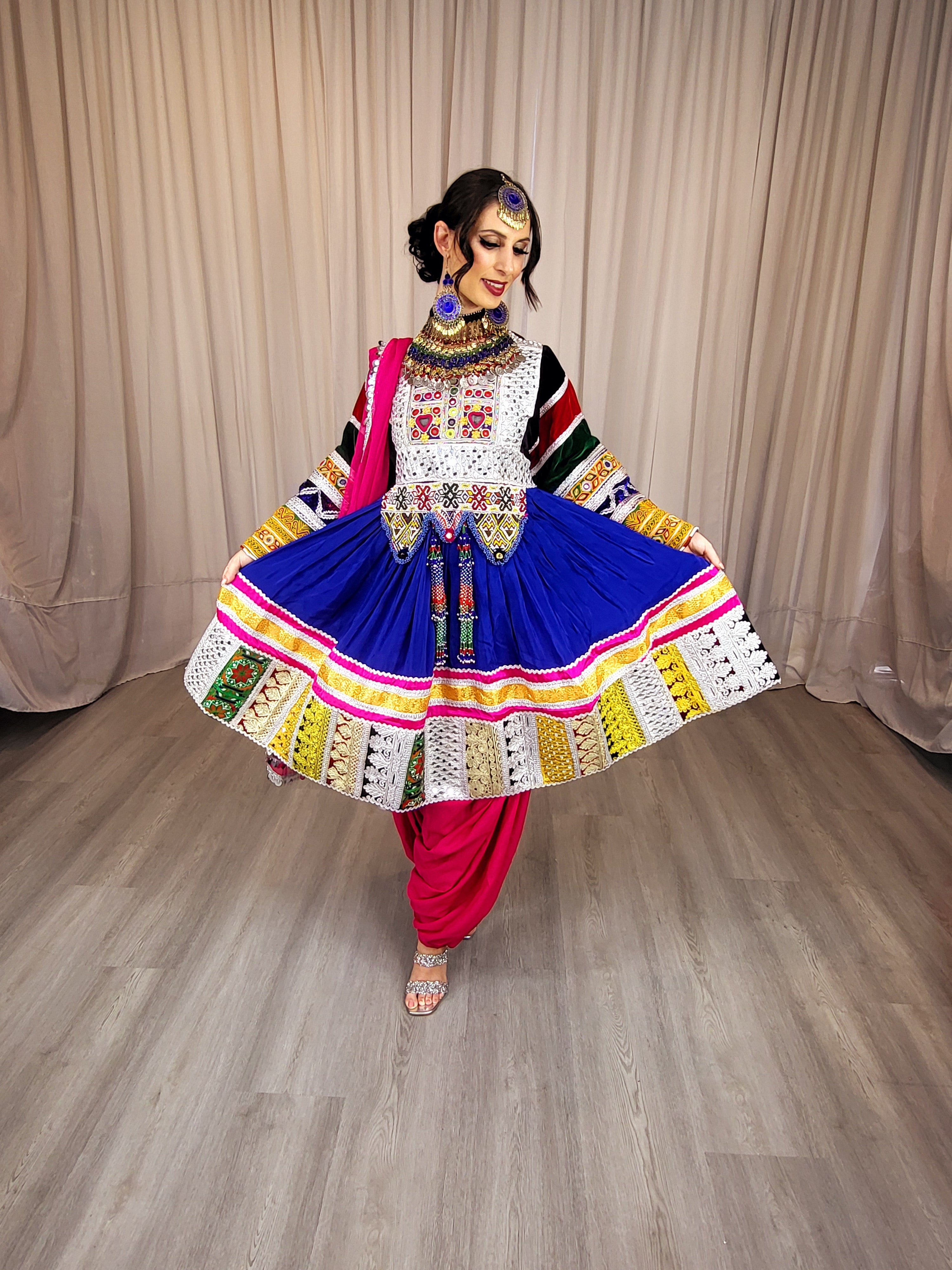 Blue Laila Meten Dress