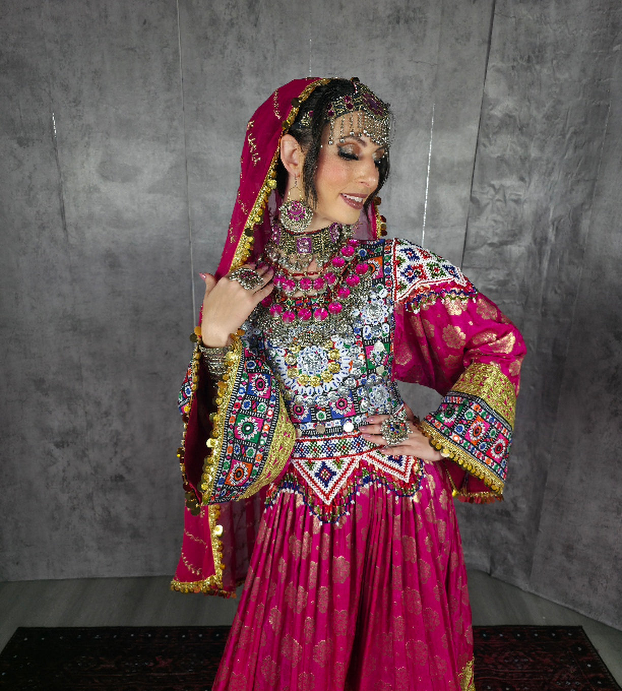 Gulabi Plate Dress