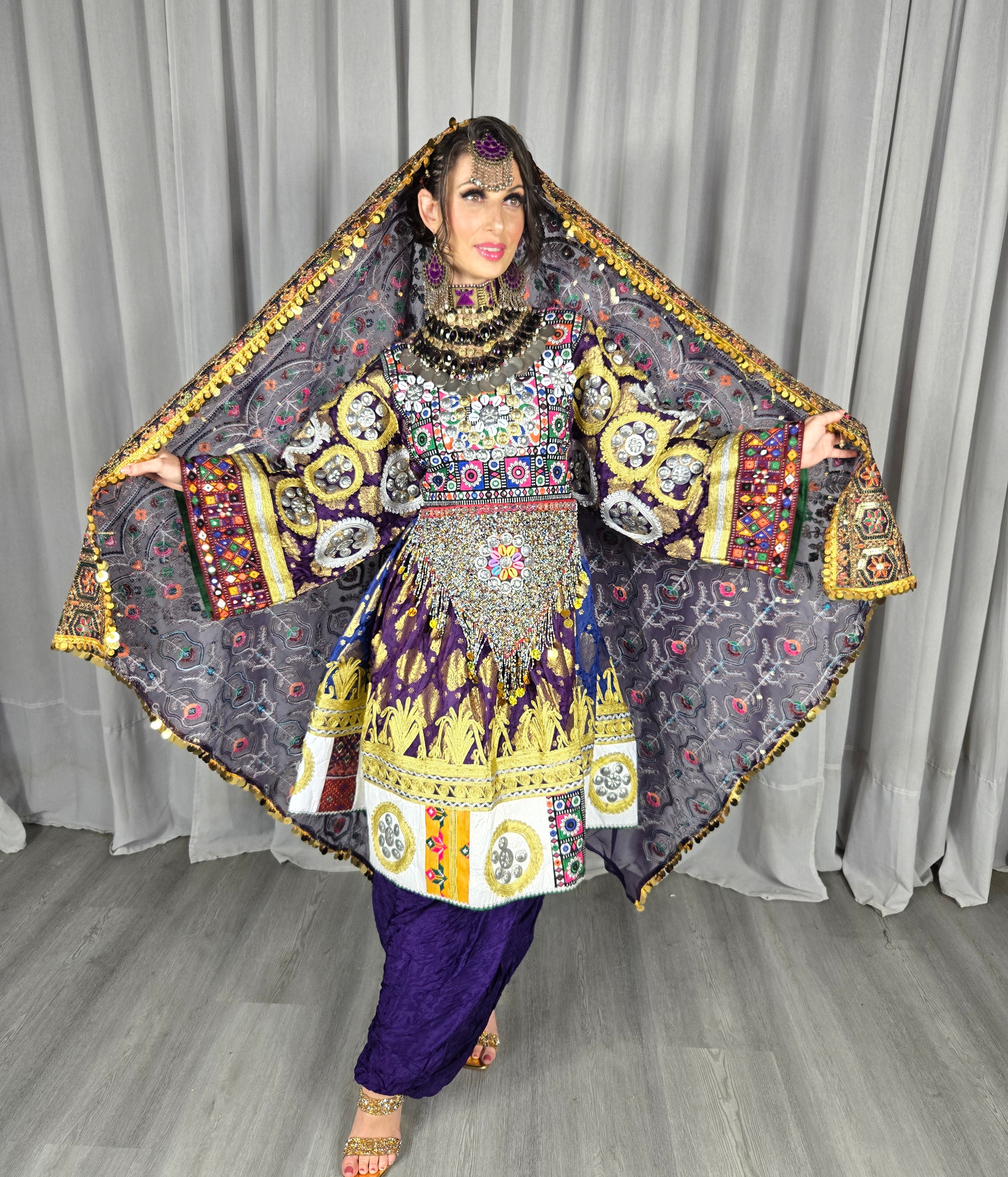 Plated Banaras Dress #7