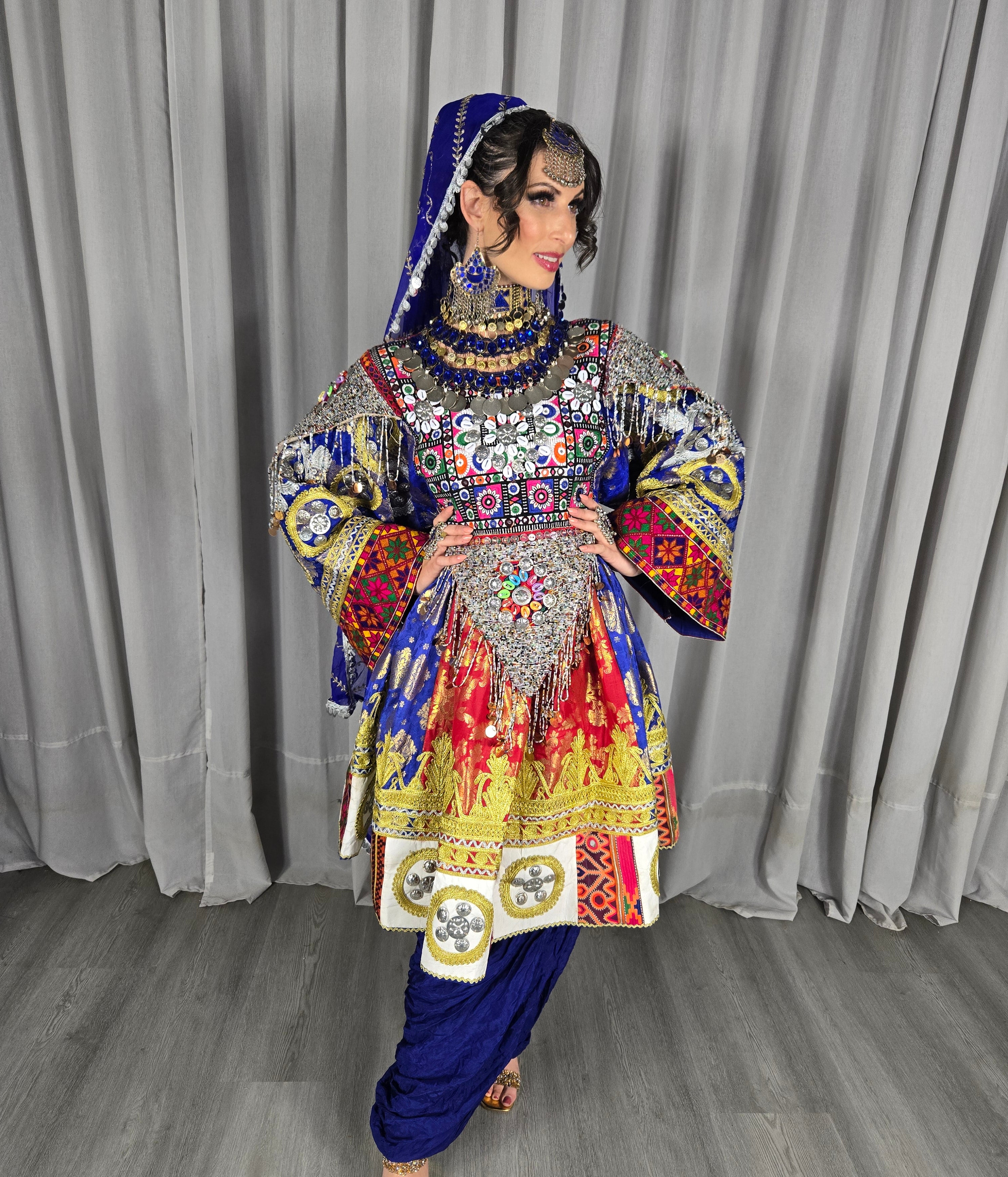 Plated Banaras Dress #2