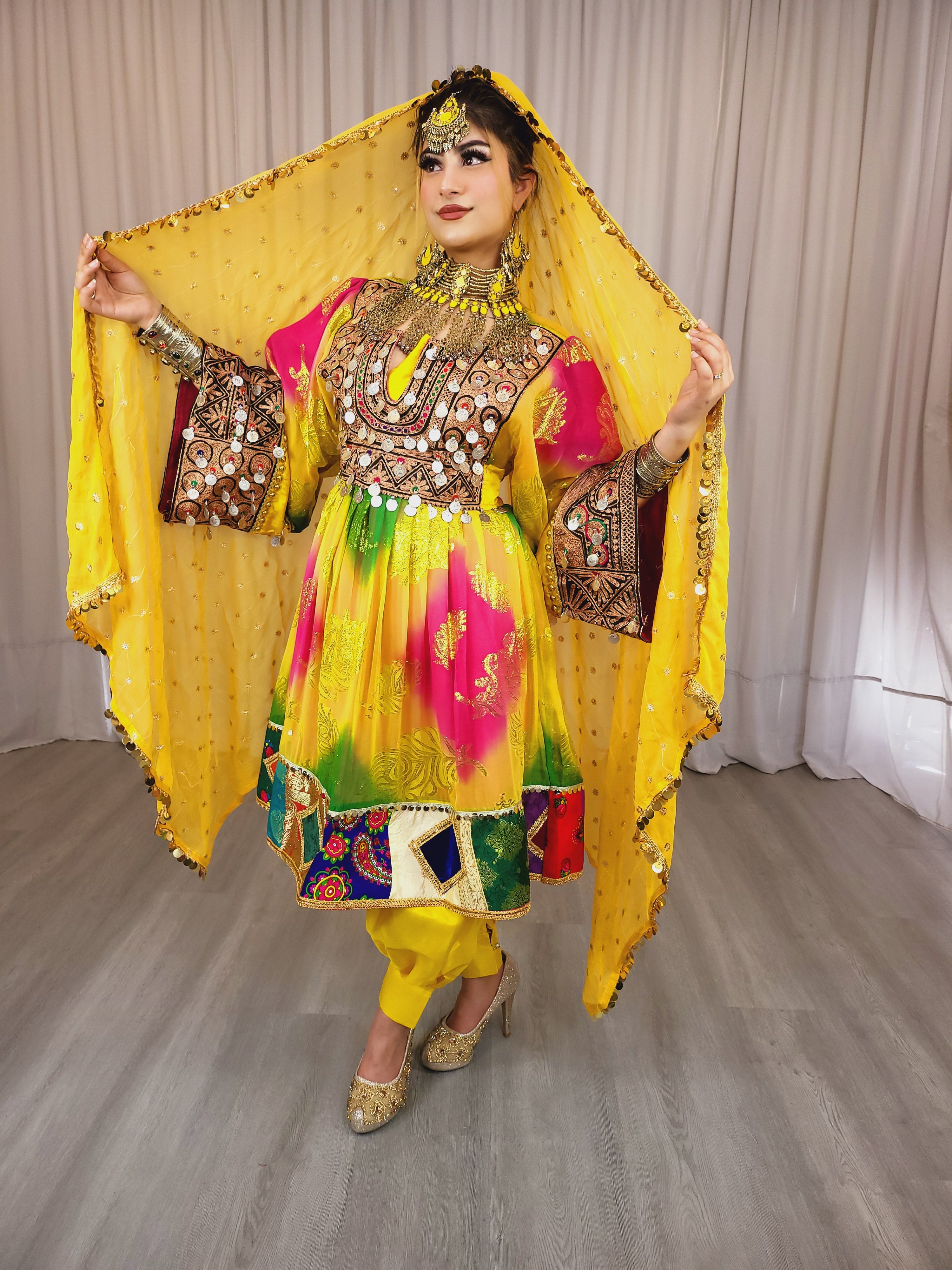Yellow Barosha Dress