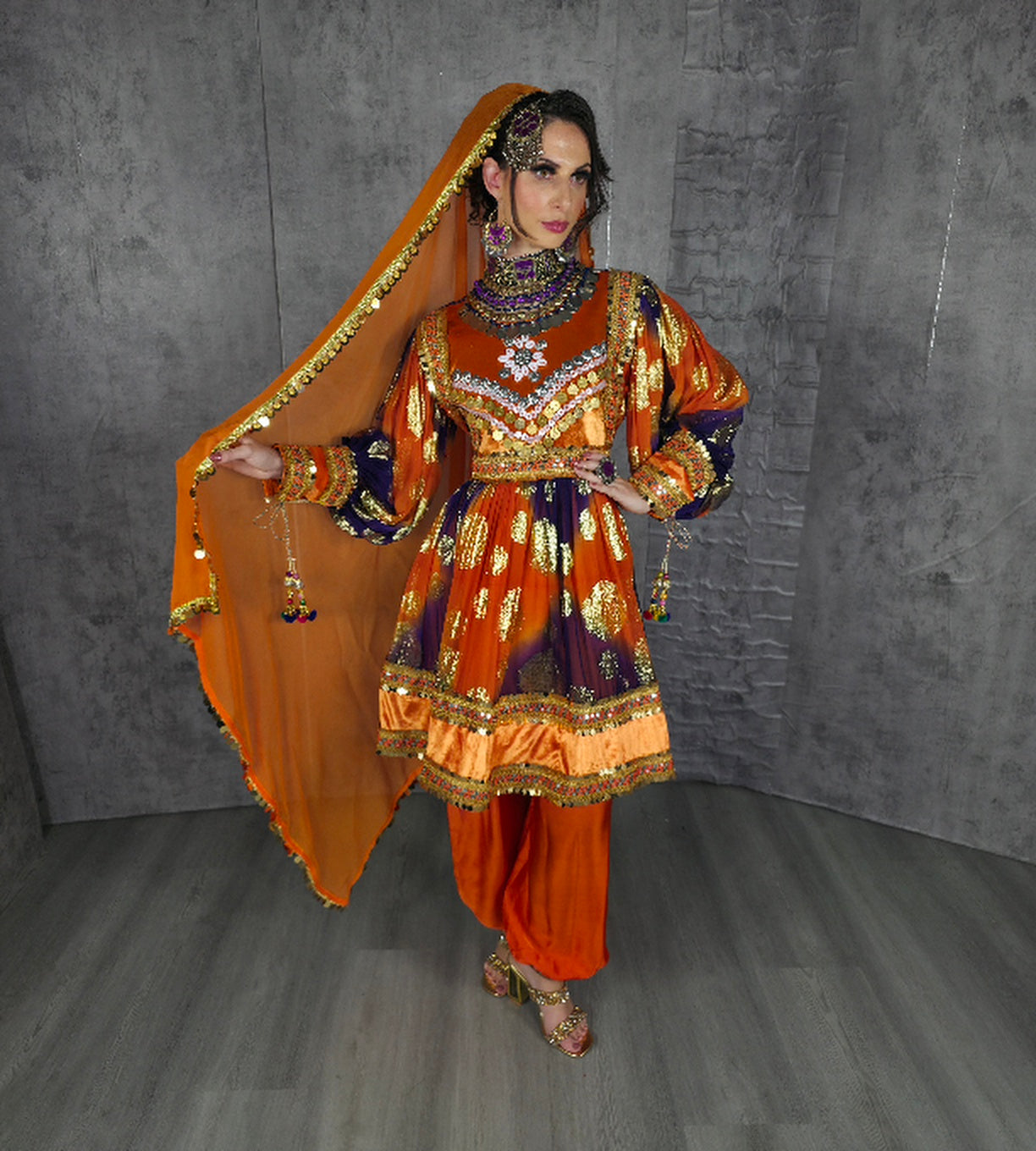 Orange/Purple Barosha