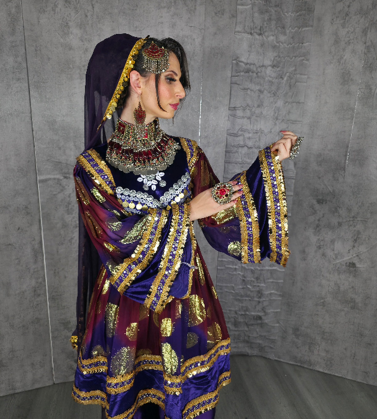 Maroon/Purple Barosha