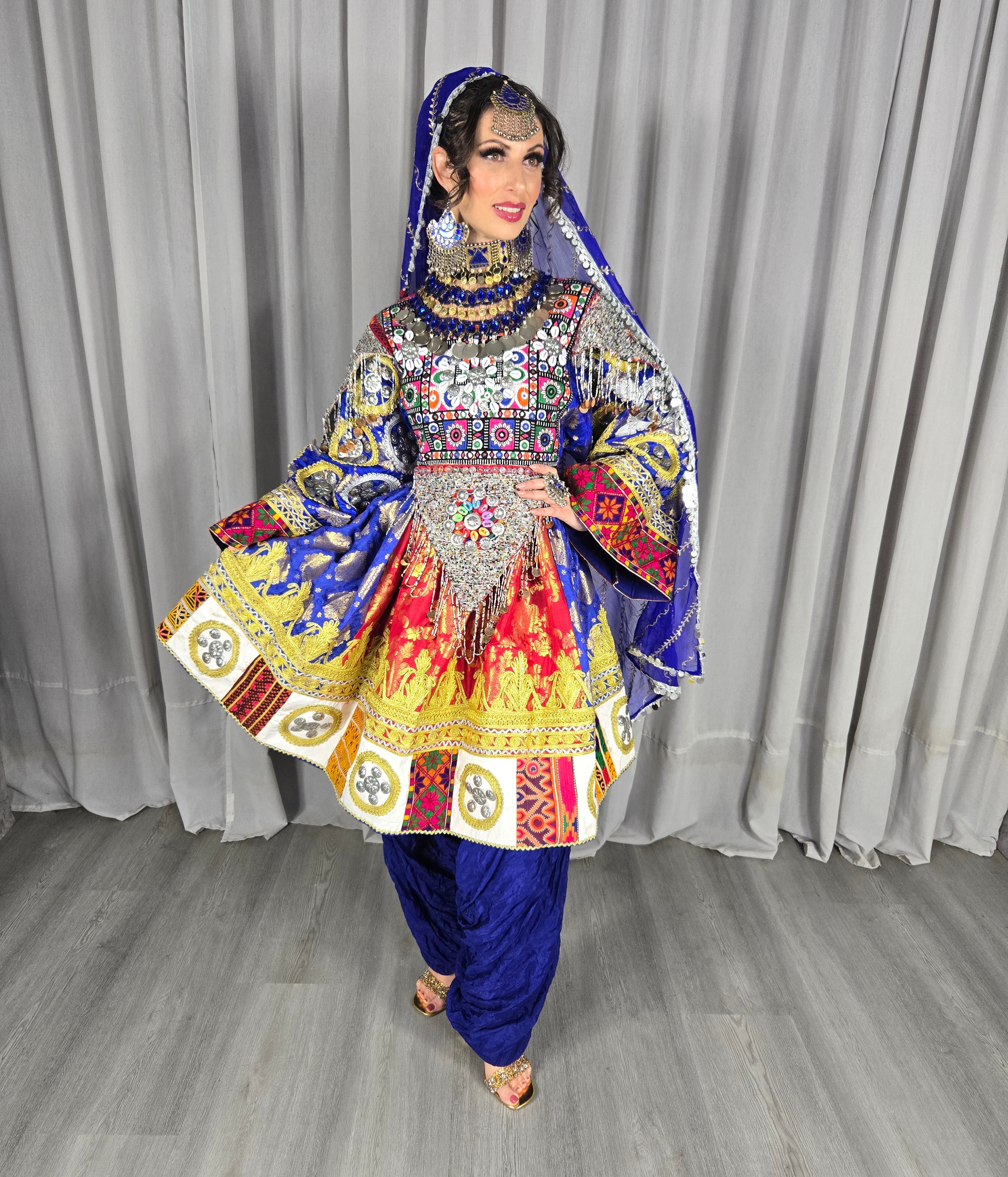 Plated Banaras Dress #2