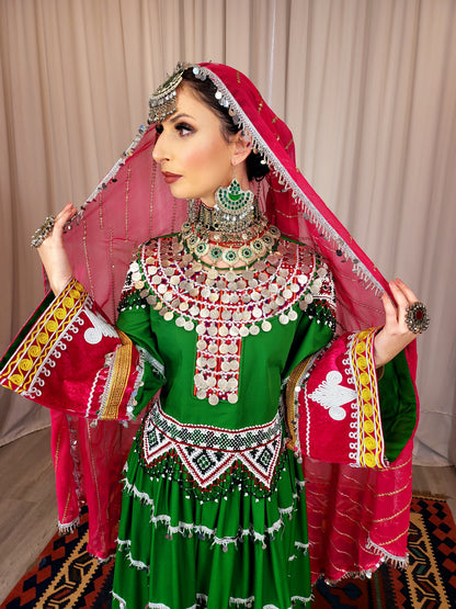 Green Sikka Dress