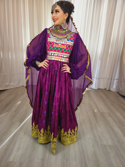 Purple Gule Bakhmal
