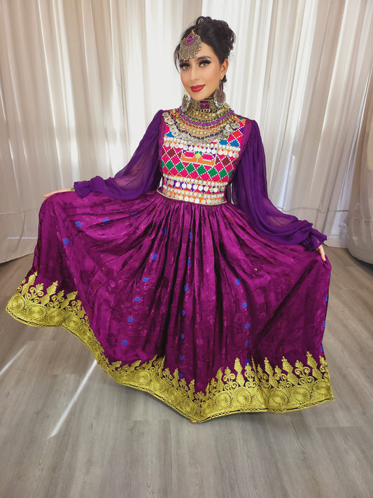 Purple Gule Bakhmal