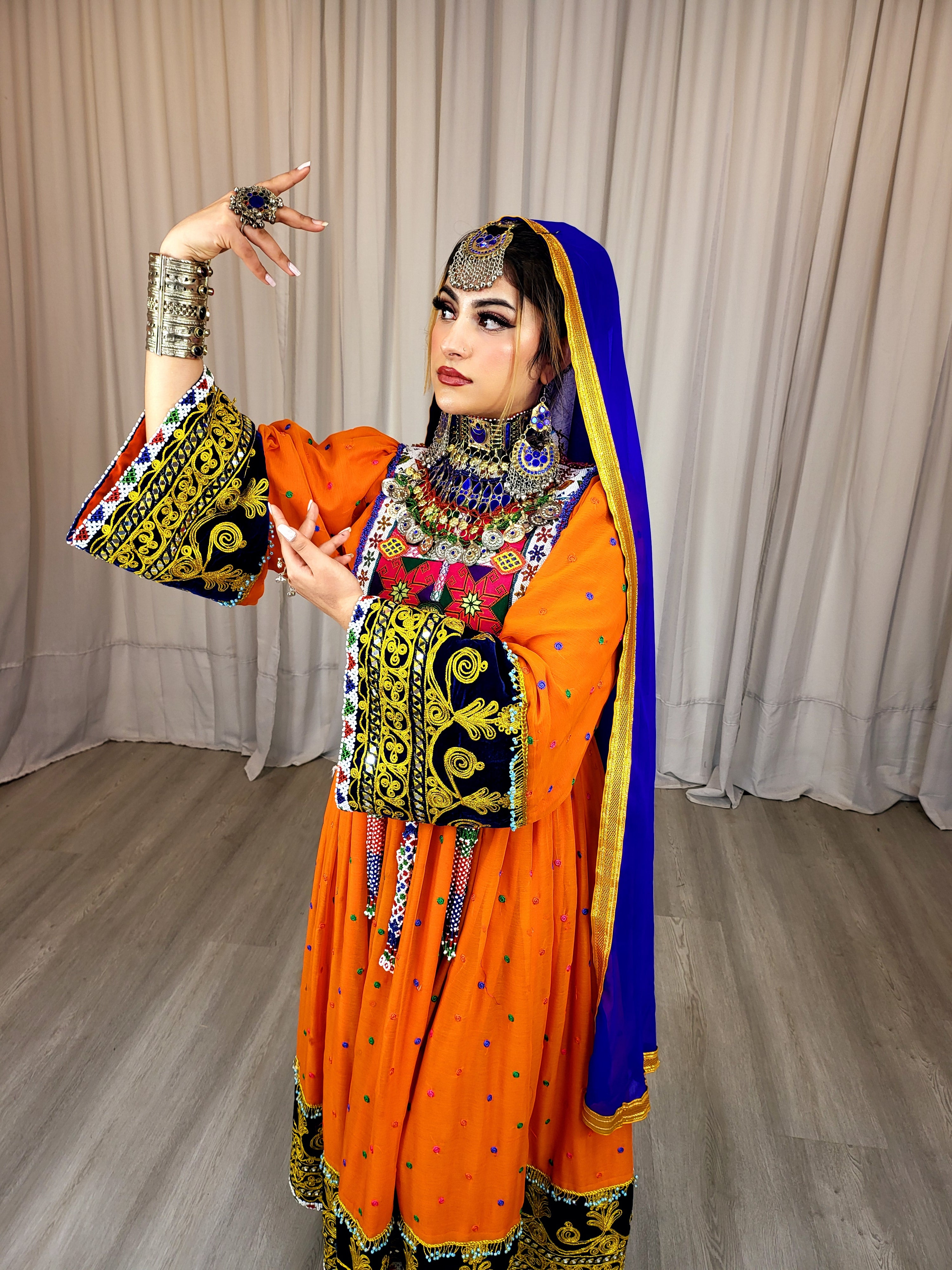 Jama Narenj Dress