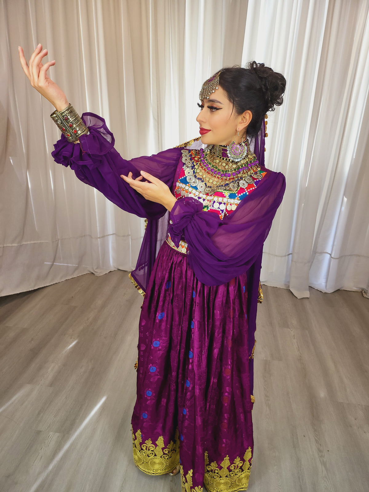 Purple Gule Bakhmal
