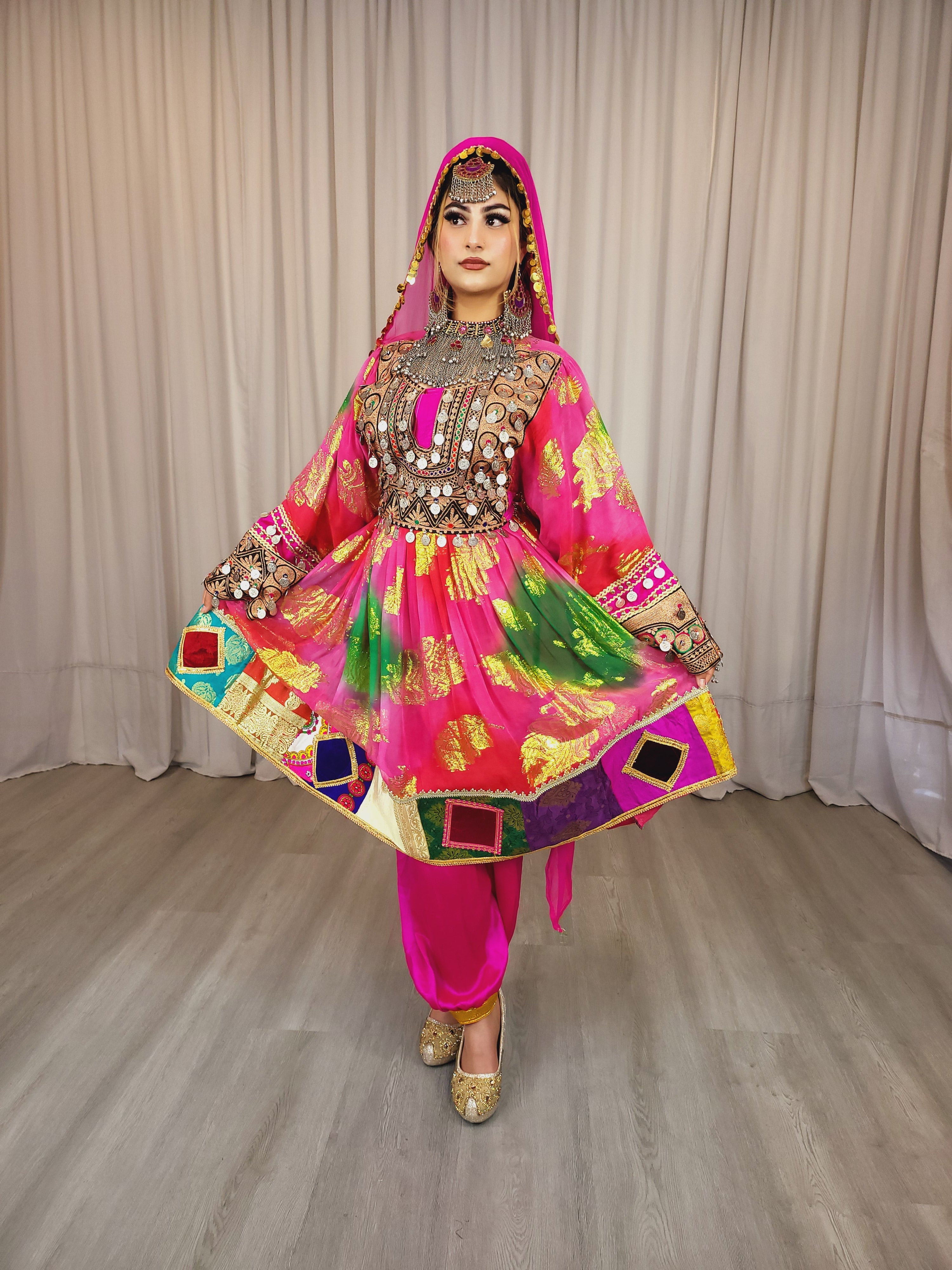 Hot Pink Barosha Dress