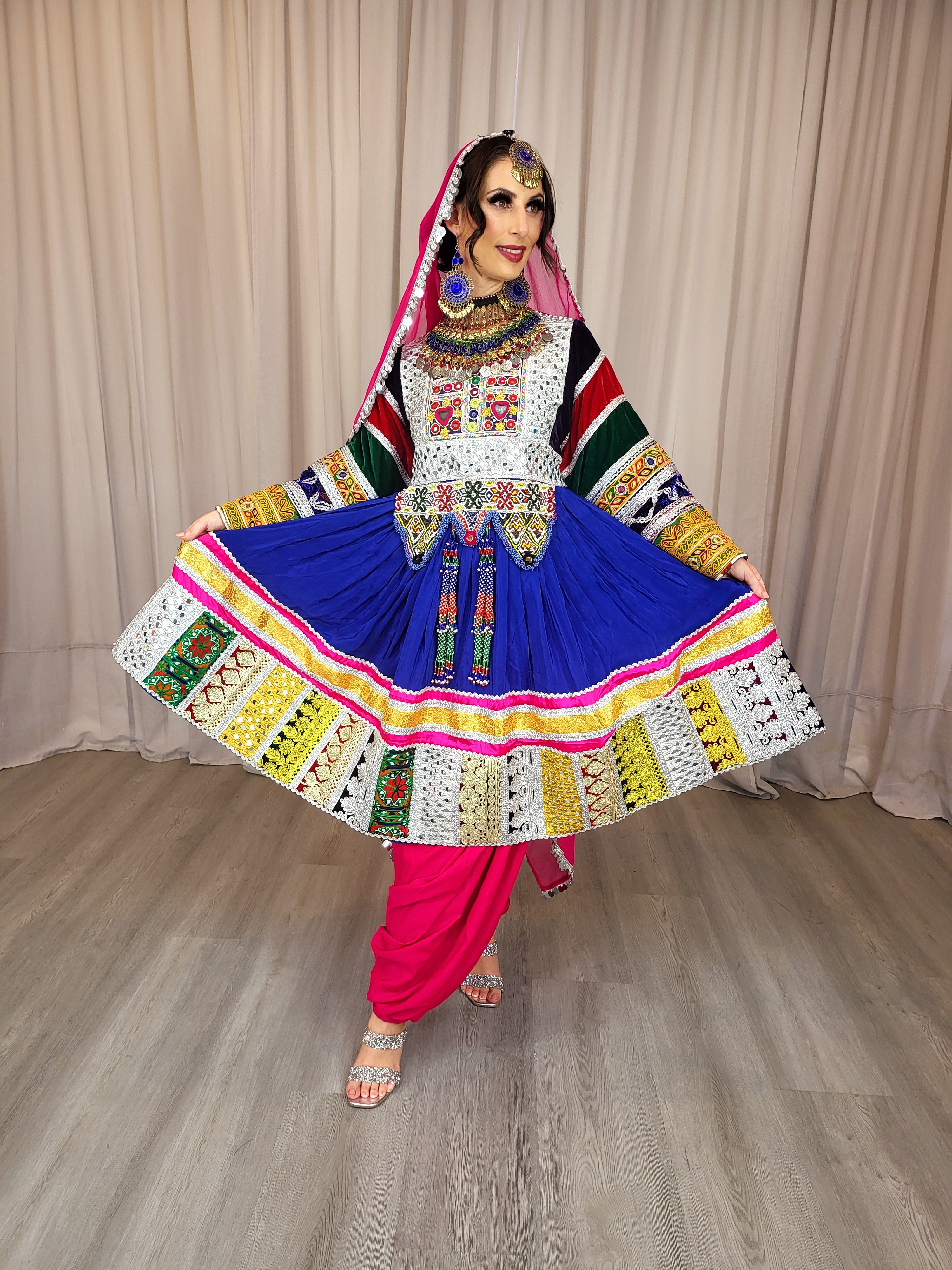 Blue Laila Meten Dress