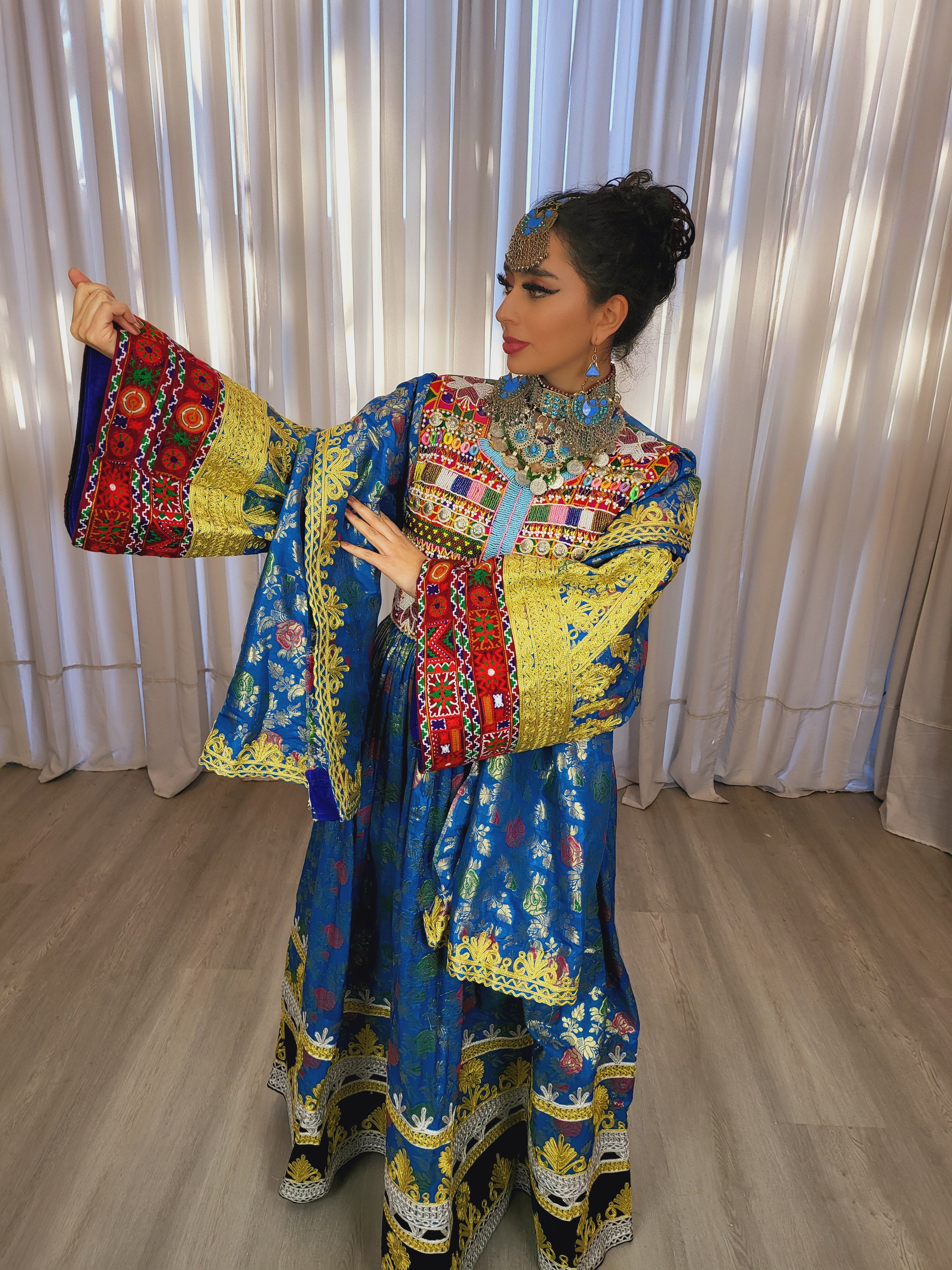 Zangali Banaras Dress